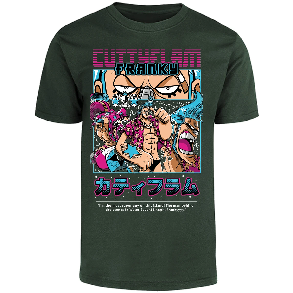 Playera One Piece Frankie Anime para Adulto 8