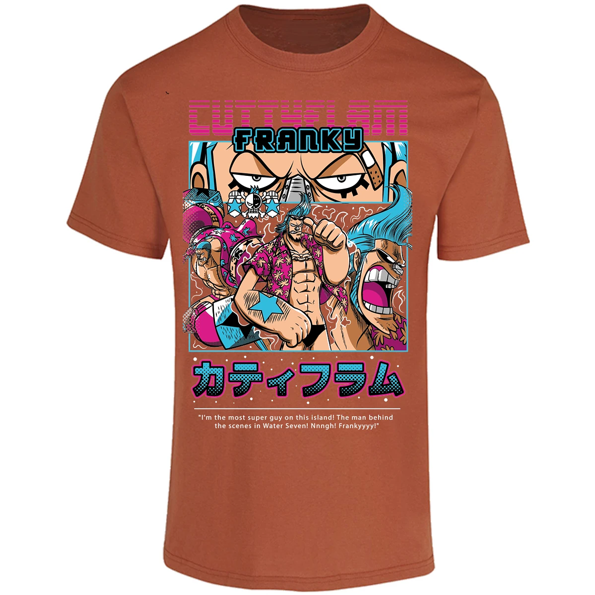 Playera One Piece Frankie Anime para Adulto 45