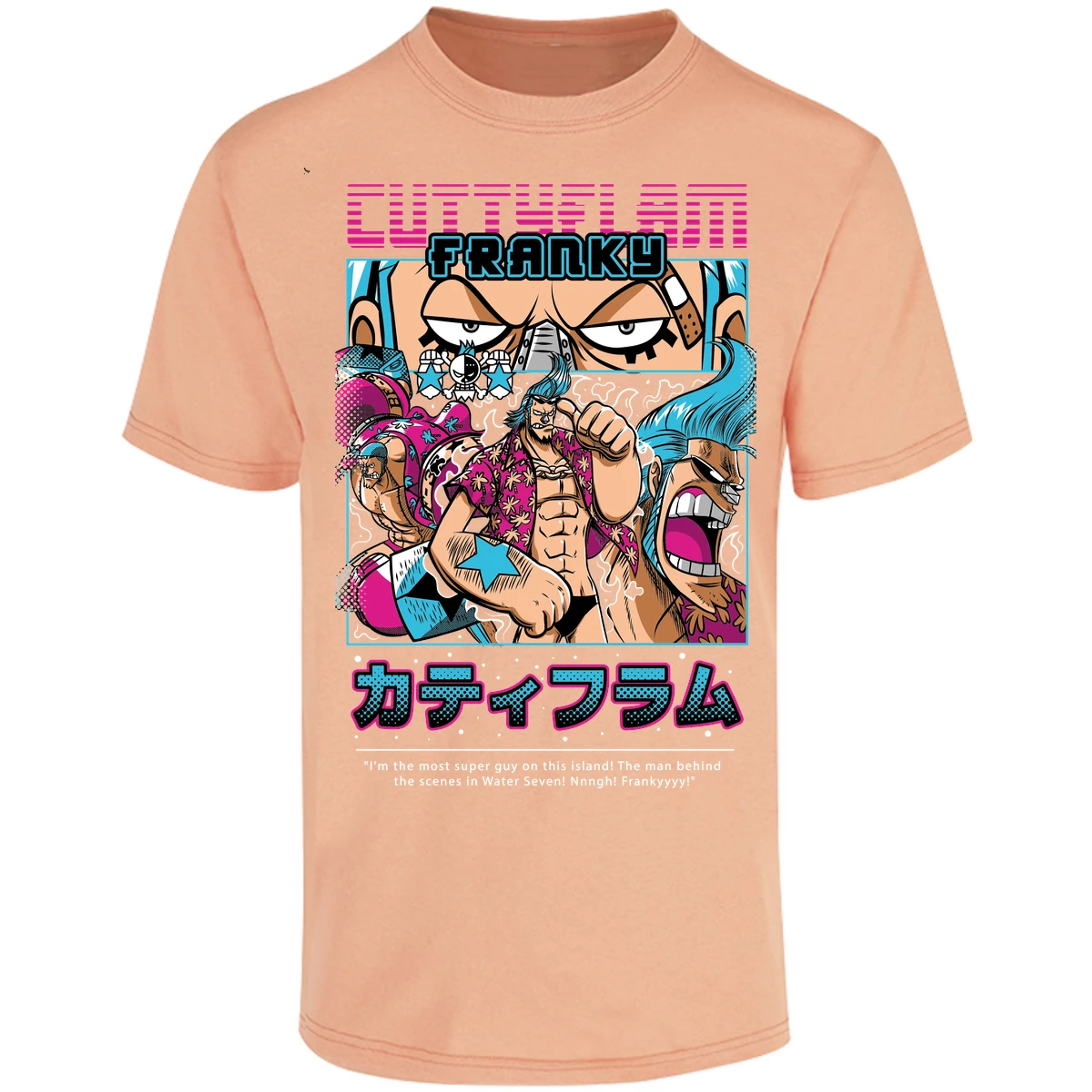 Playera One Piece Frankie Anime para Adulto 49