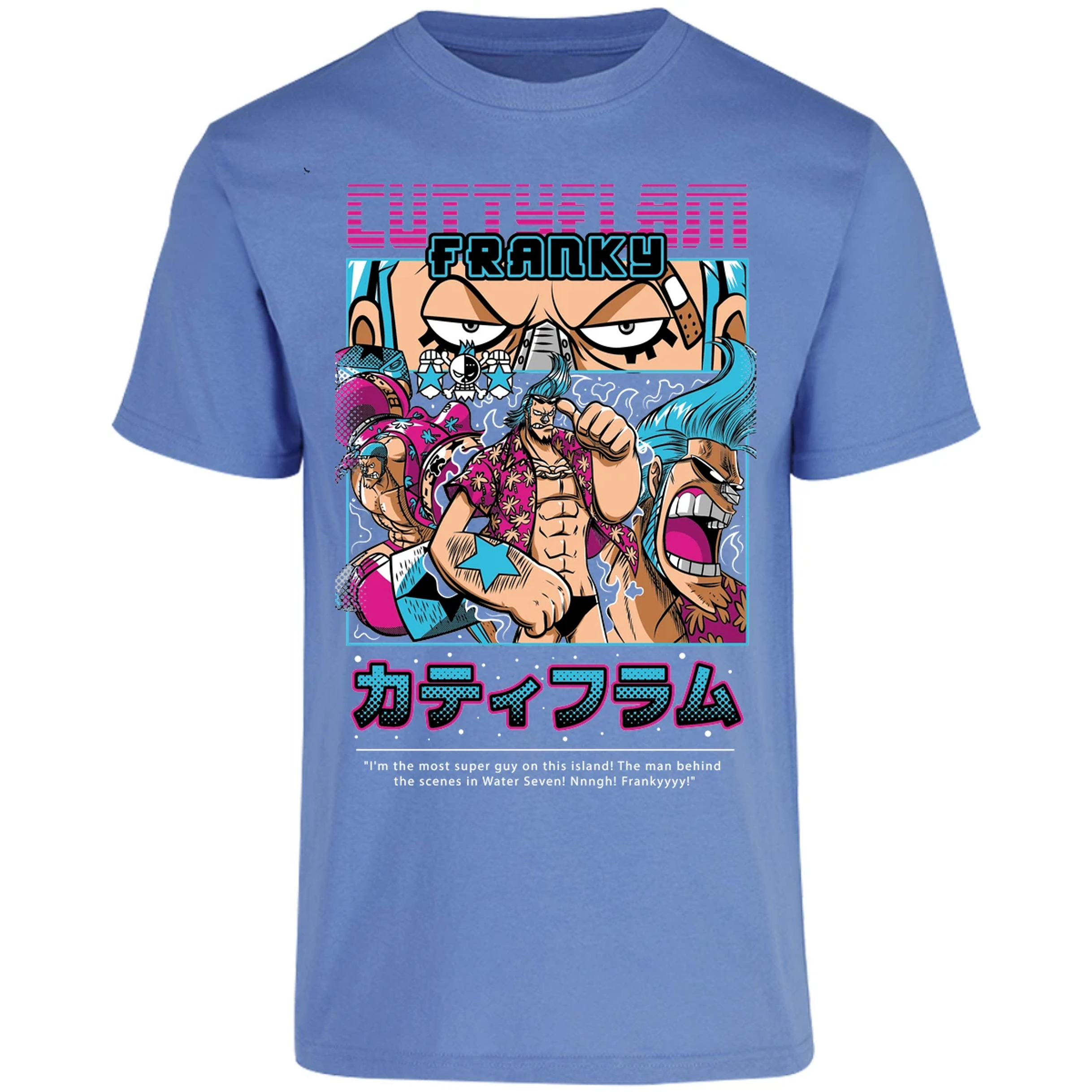 Playera One Piece Frankie Anime para Adulto 5