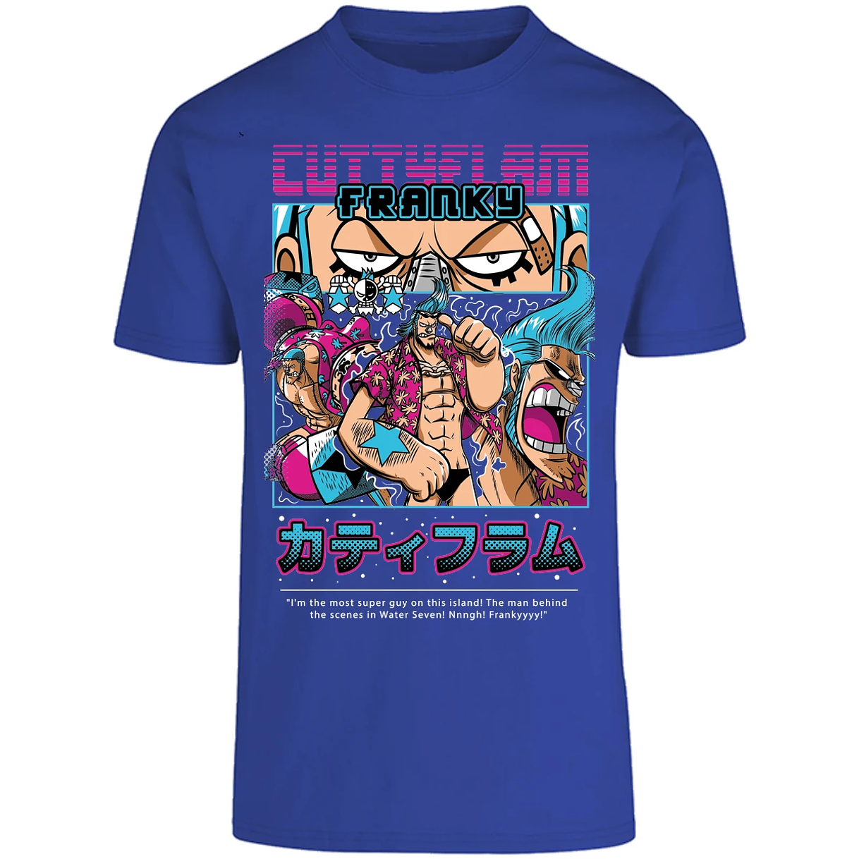 Playera One Piece Frankie Anime para Adulto 10