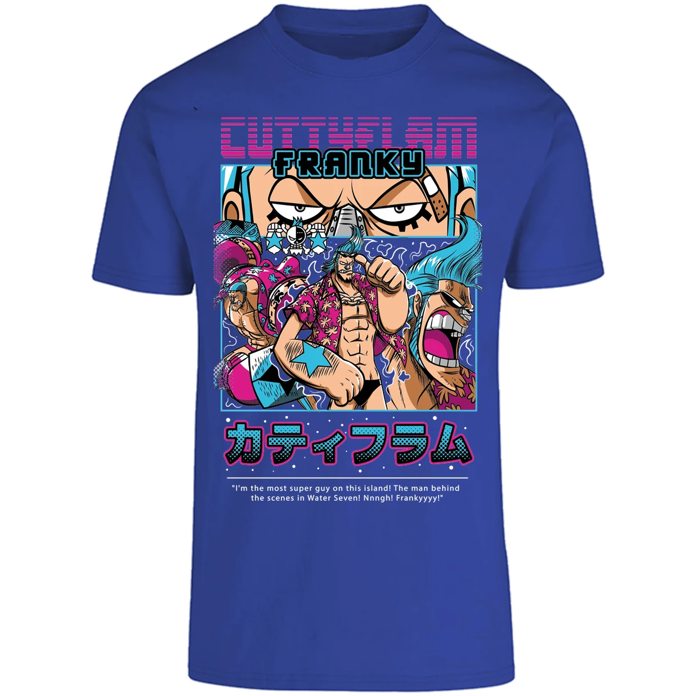 Playera One Piece Frankie Anime para Adulto 10