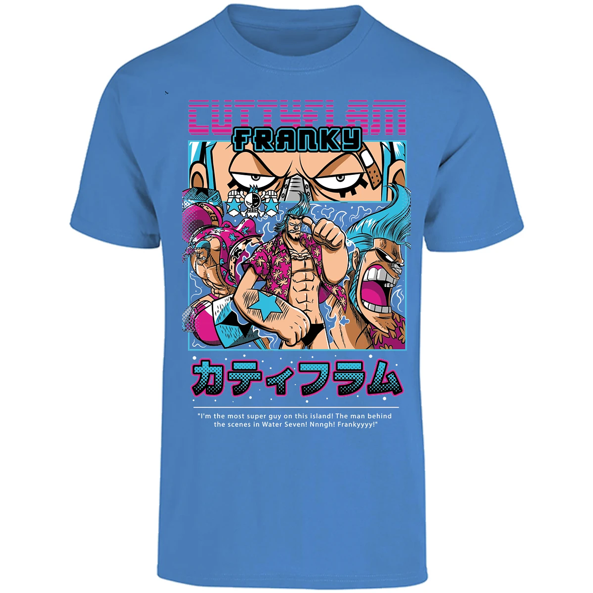 Playera One Piece Frankie Anime para Adulto 34