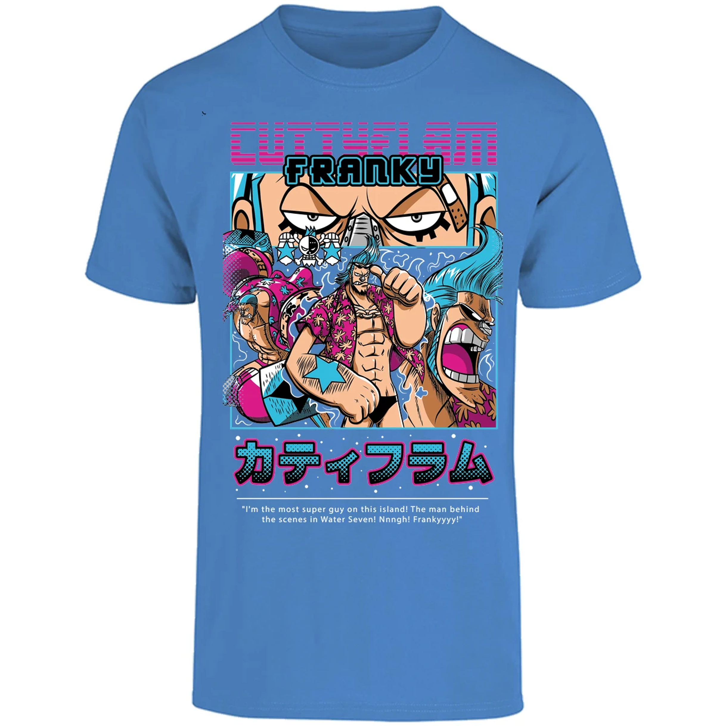 Playera One Piece Frankie Anime para Adulto 34