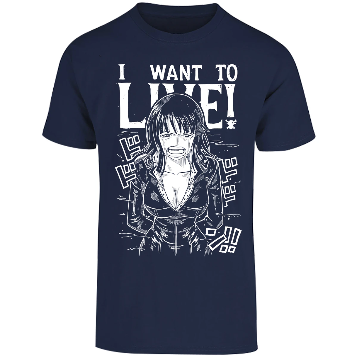 Playera One Piece Robin One Piece para Adulto 12