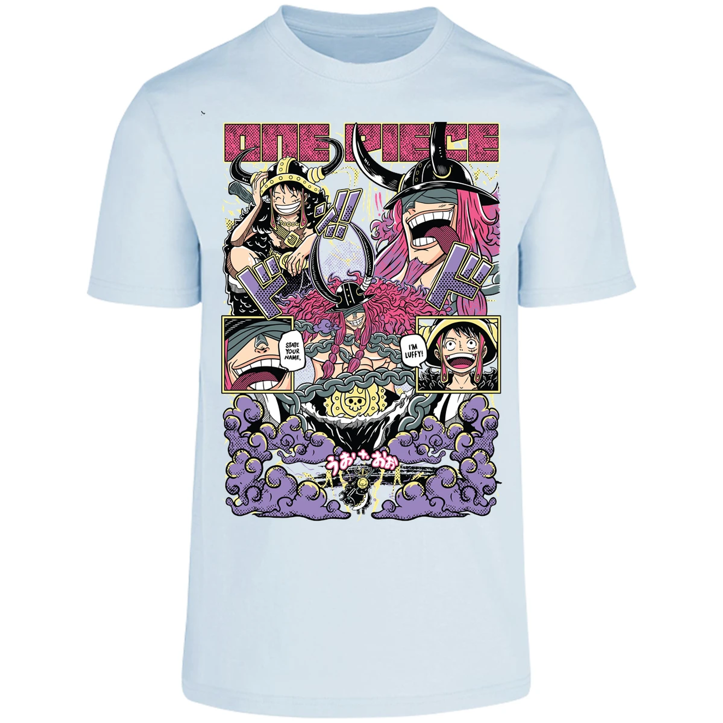 Playera One Piece Luffy Loki para Adulto 21