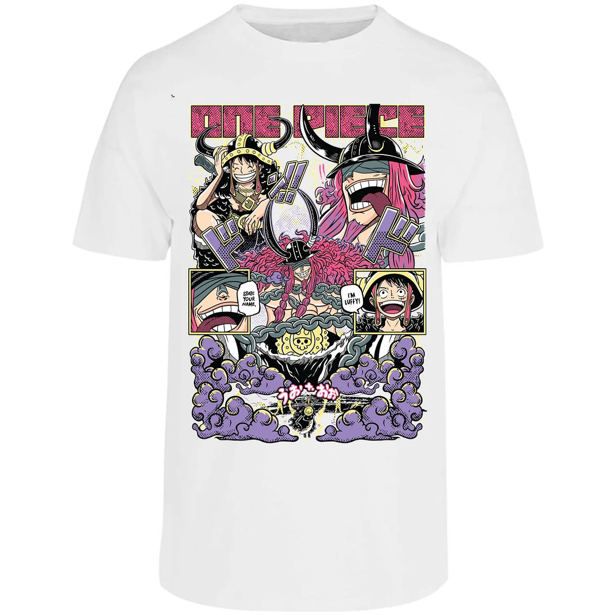 Playera One Piece Luffy Loki para Adulto 35