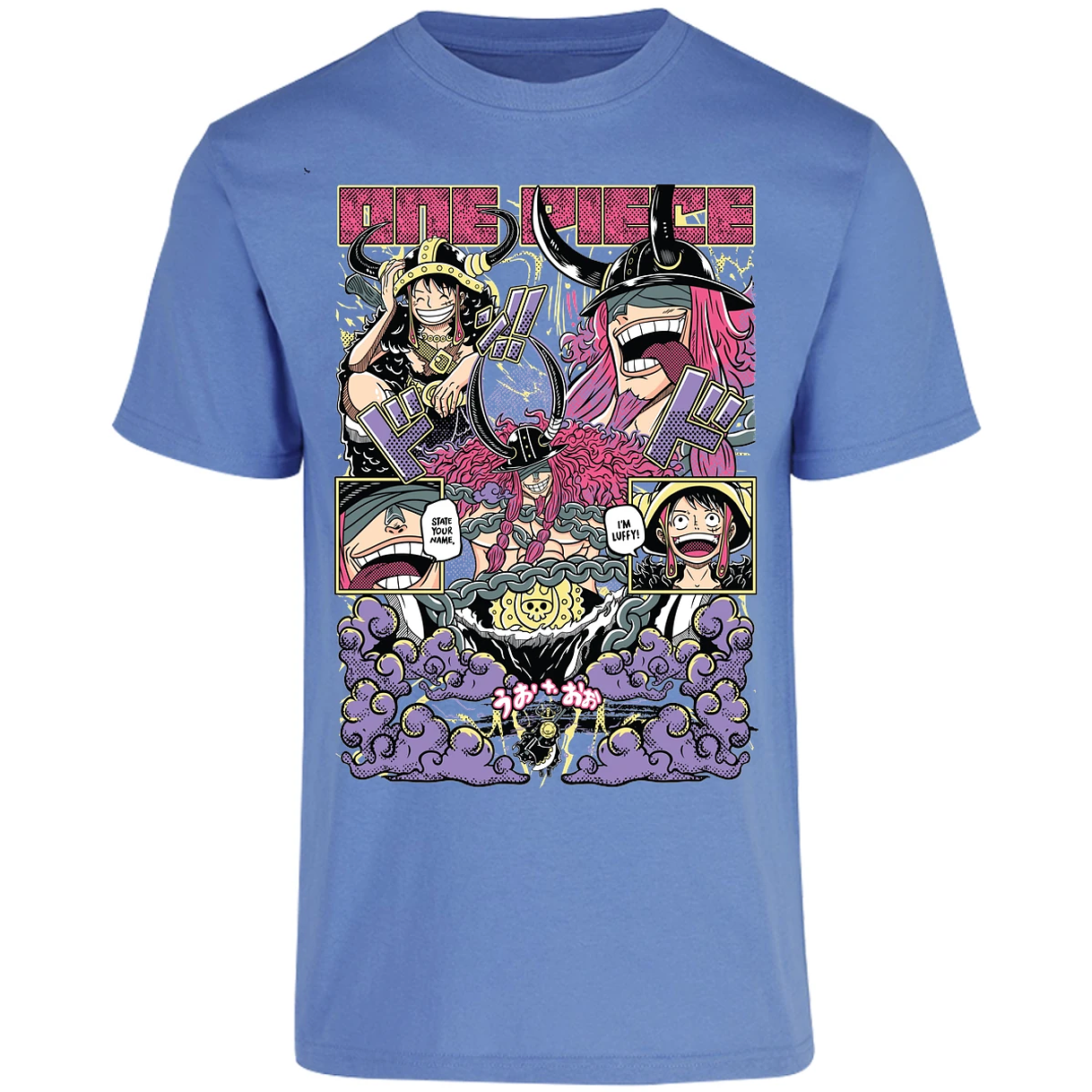 Playera One Piece Luffy Loki para Adulto 37