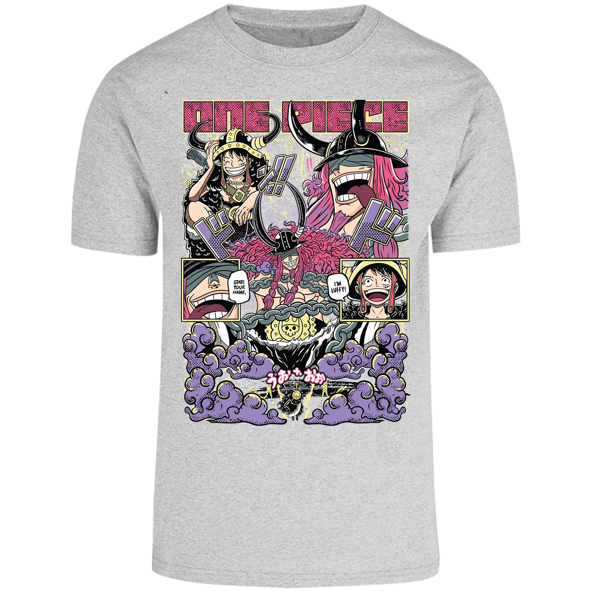 Playera One Piece Luffy Loki para Adulto 6