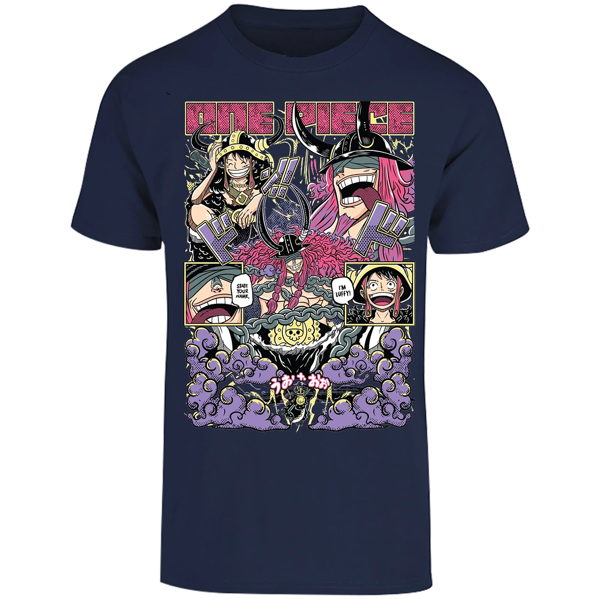 Playera One Piece Luffy Loki para Adulto 43