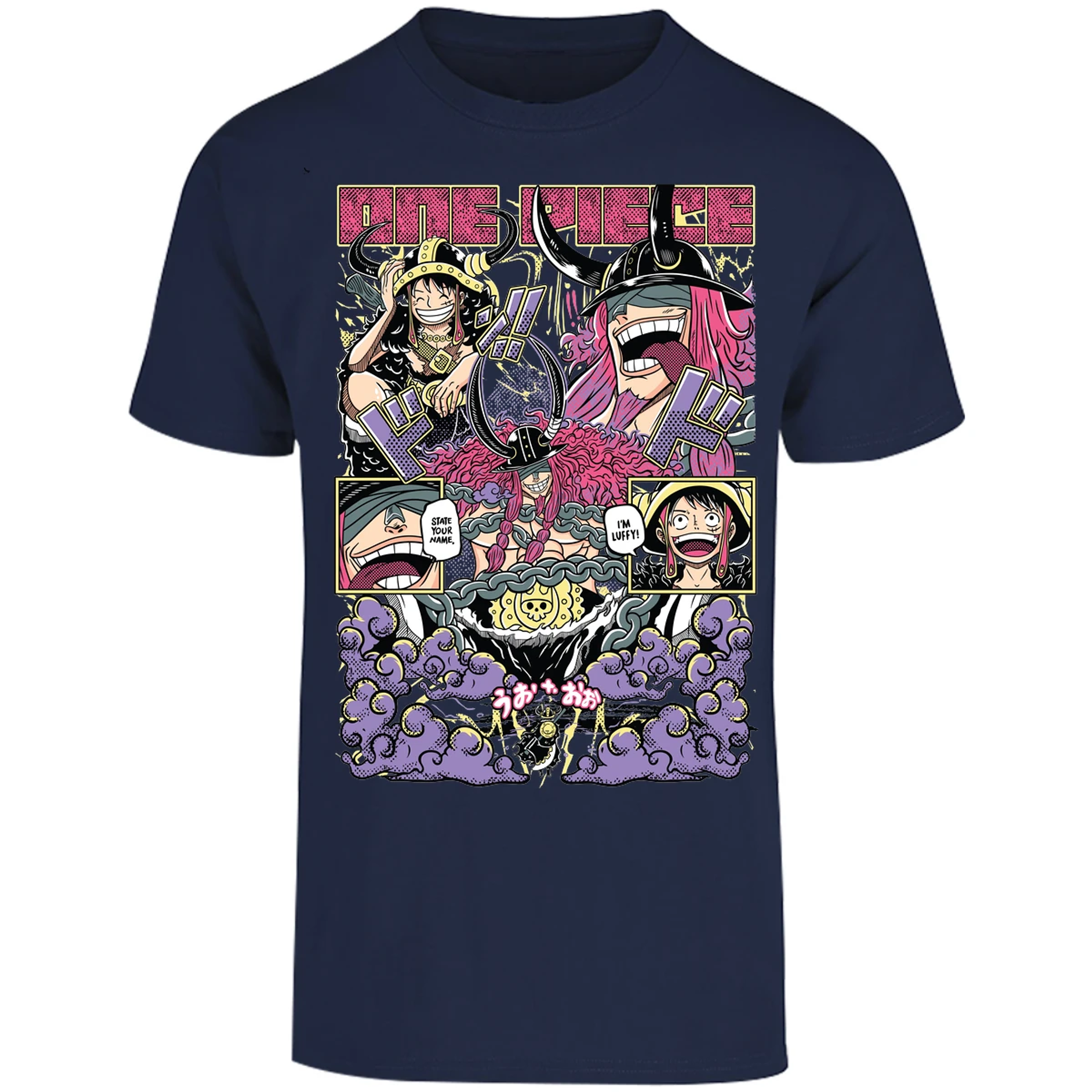 Playera One Piece Luffy Loki para Adulto 43