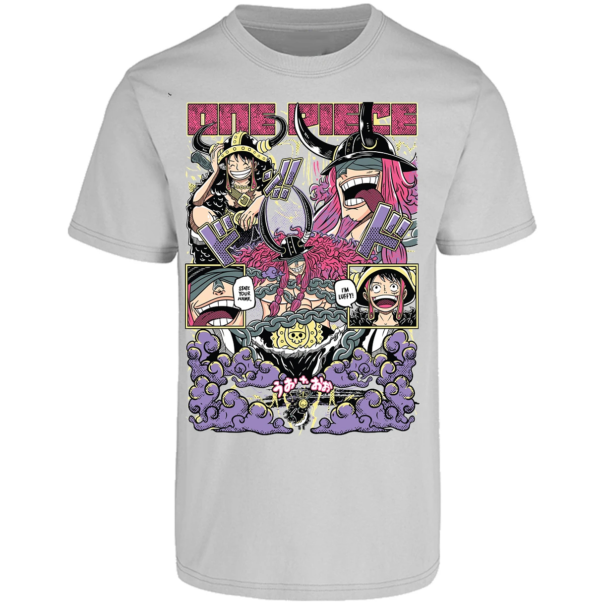 Playera One Piece Luffy Loki para Adulto 30