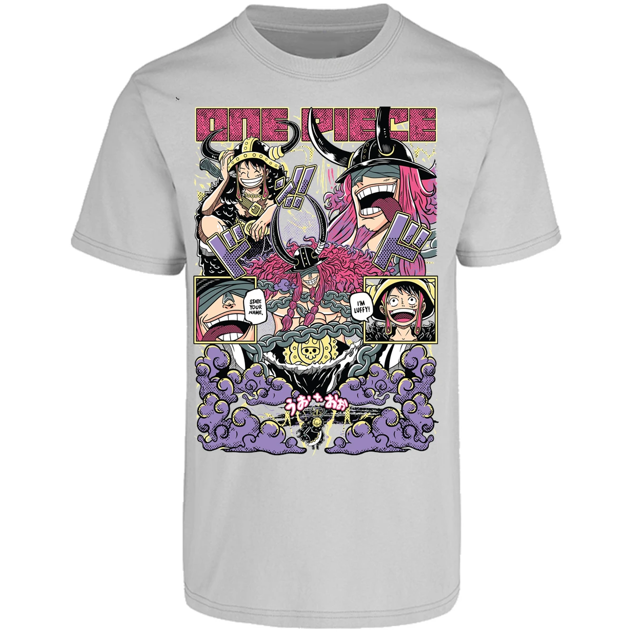 Playera One Piece Luffy Loki para Adulto 30