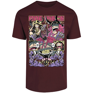 Playera One Piece Luffy Loki para Adulto