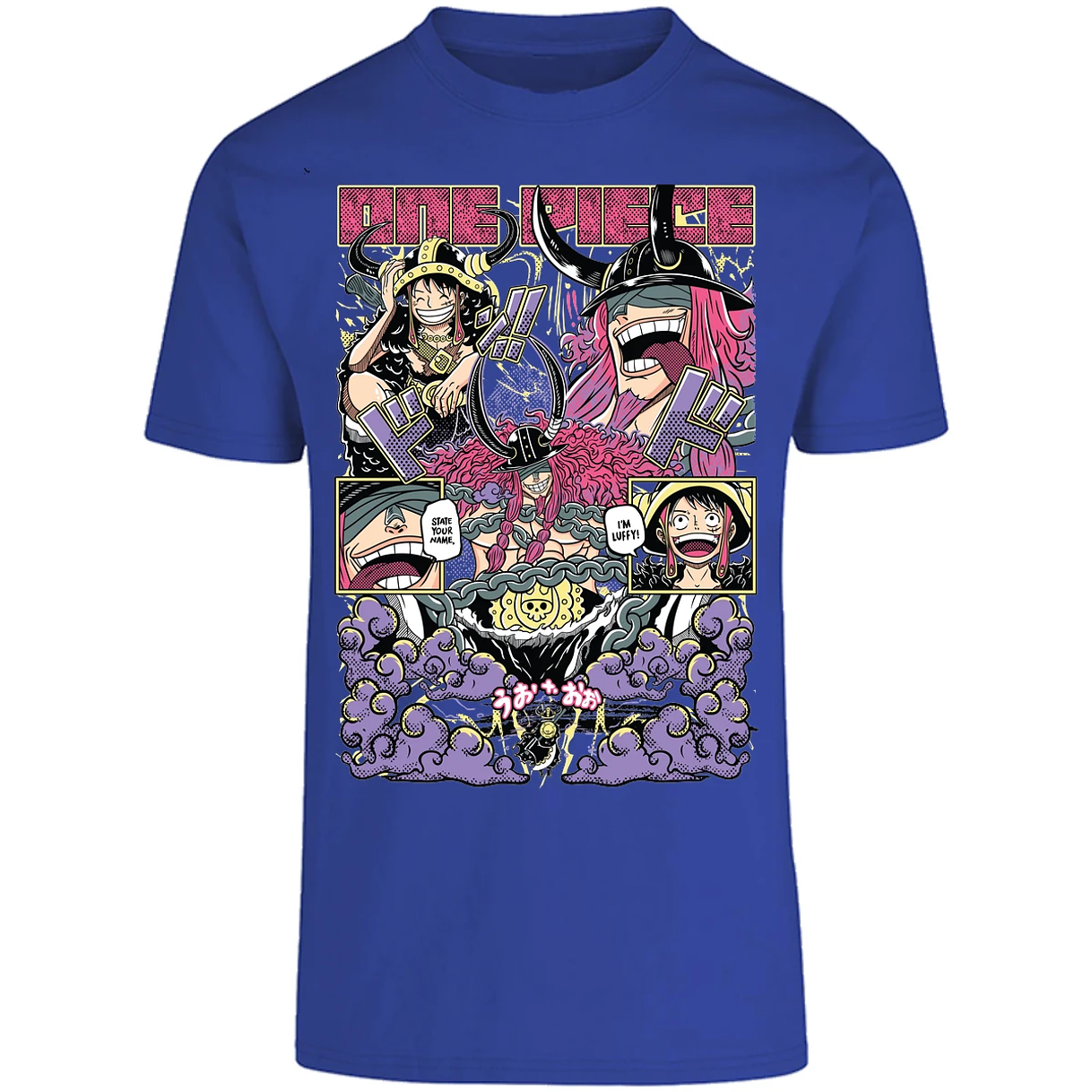 Playera One Piece Luffy Loki para Adulto 45