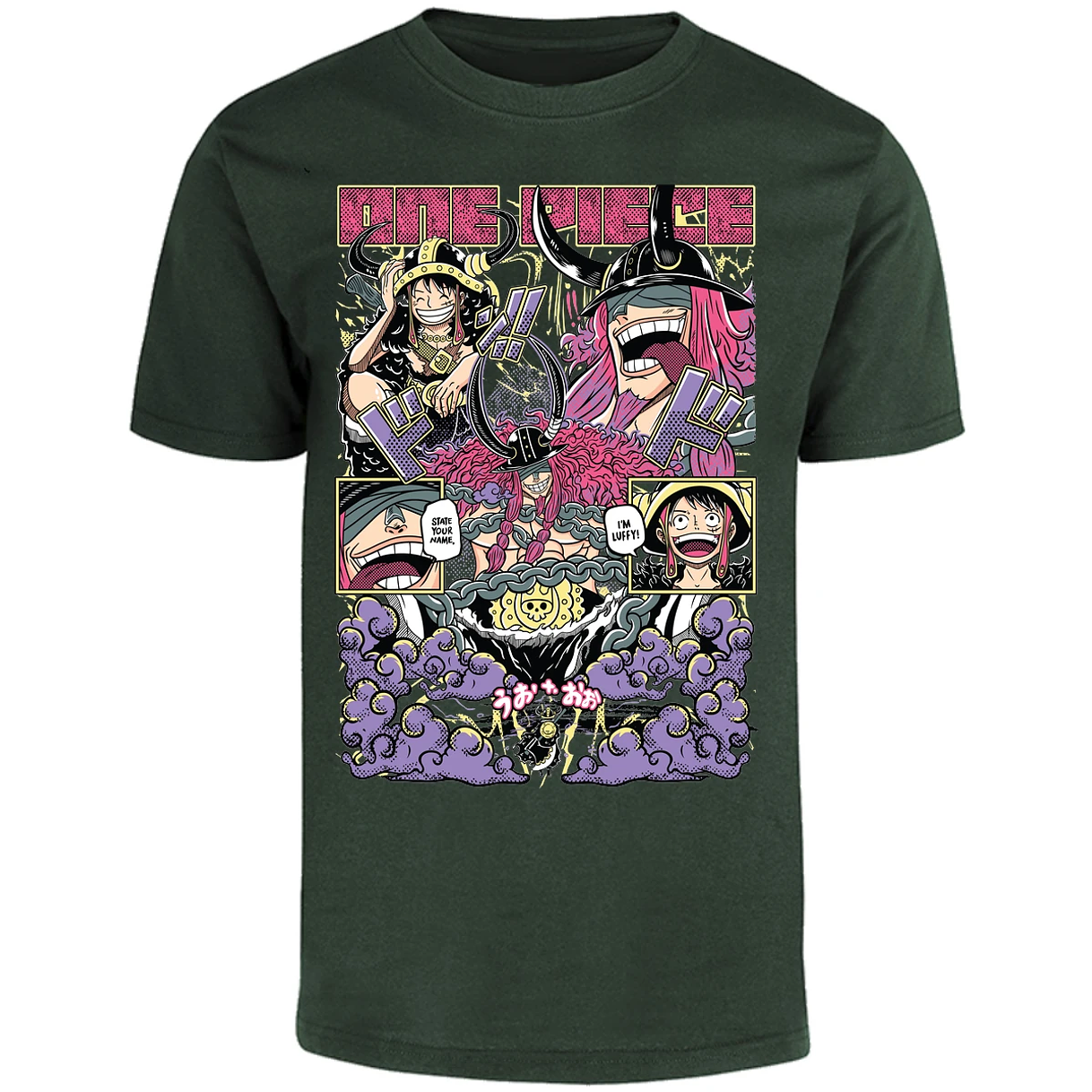 Playera One Piece Luffy Loki para Adulto 48