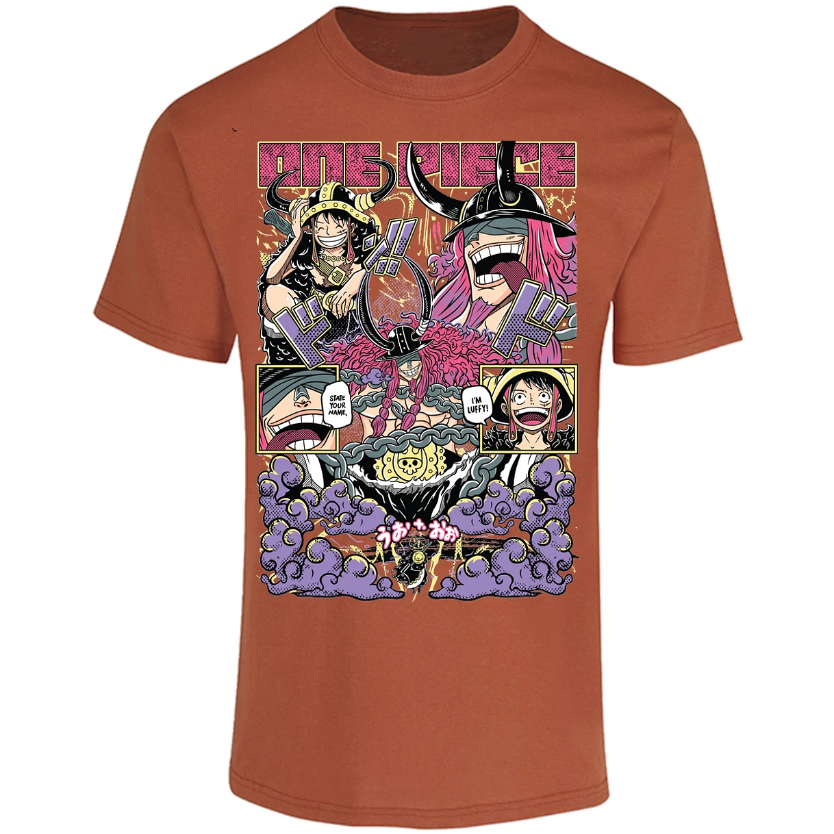 Playera One Piece Luffy Loki para Adulto 32