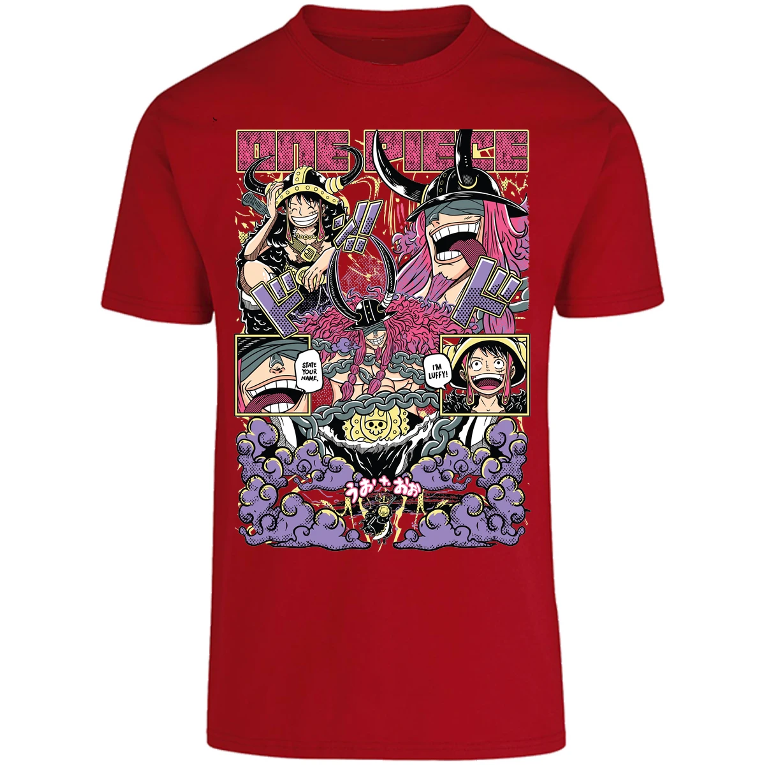 Playera One Piece Luffy Loki para Adulto 34