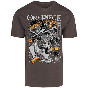 Playera One Piece Luffy Vs Lucci para Adulto
