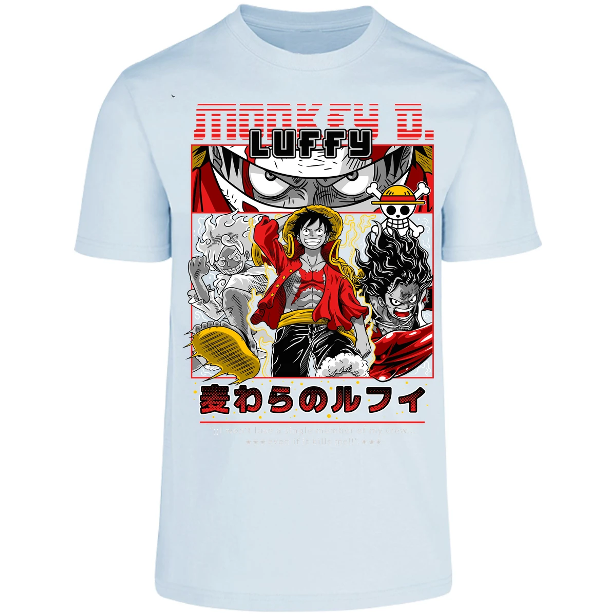 Playera One Piece Luffy Anime para Adulto 44