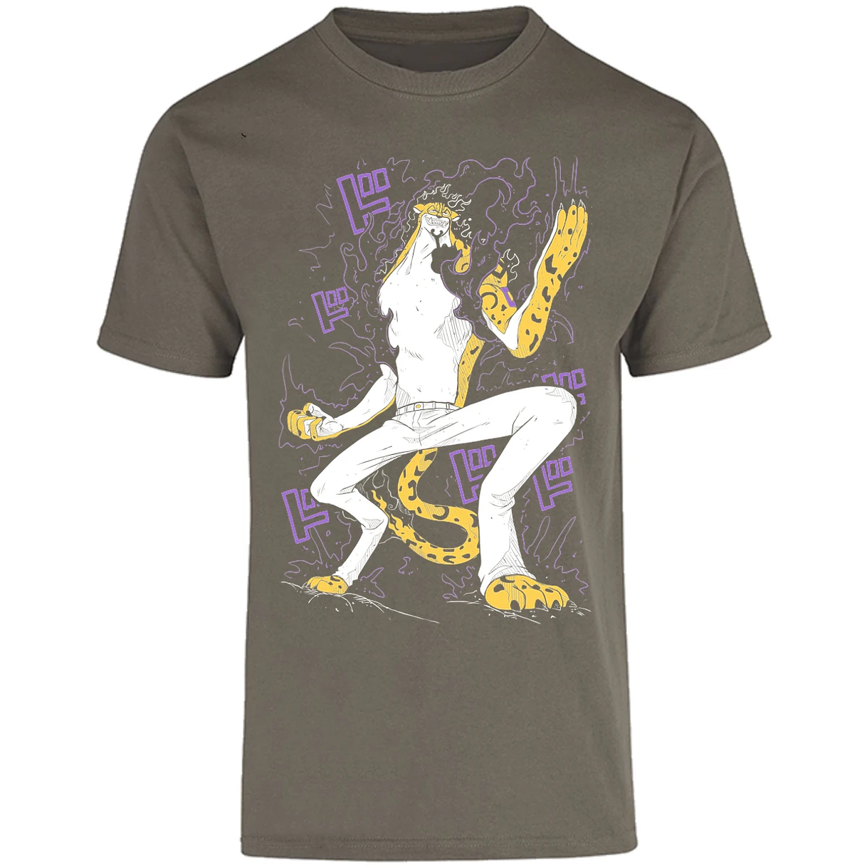 Playera One Piece Lucci para Adulto 50