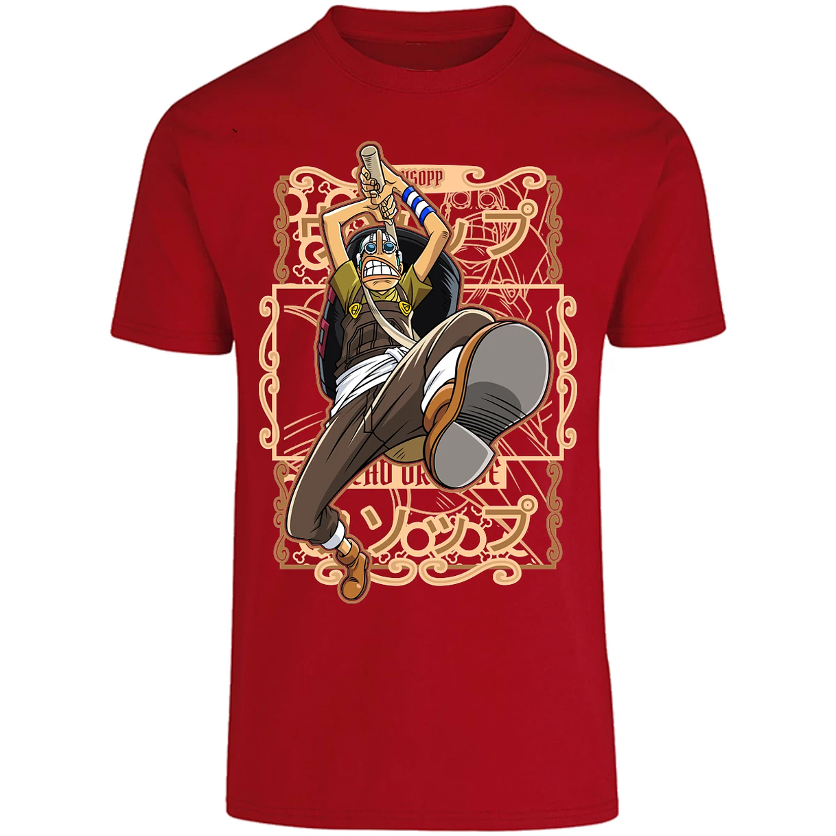 Playera One Piece Ussop para Adulto 8