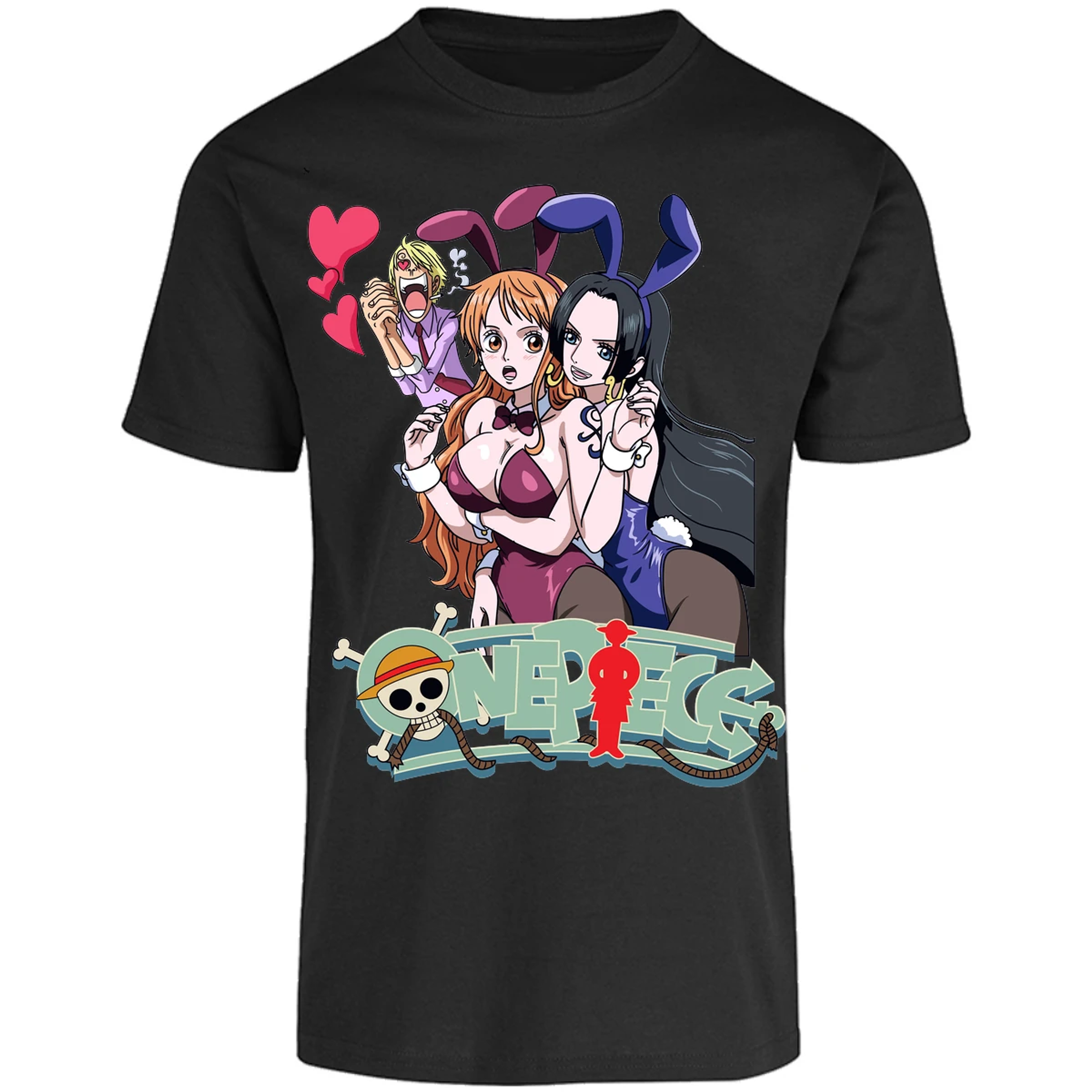 Playera One Piece Nami Y Boa para Adulto 46