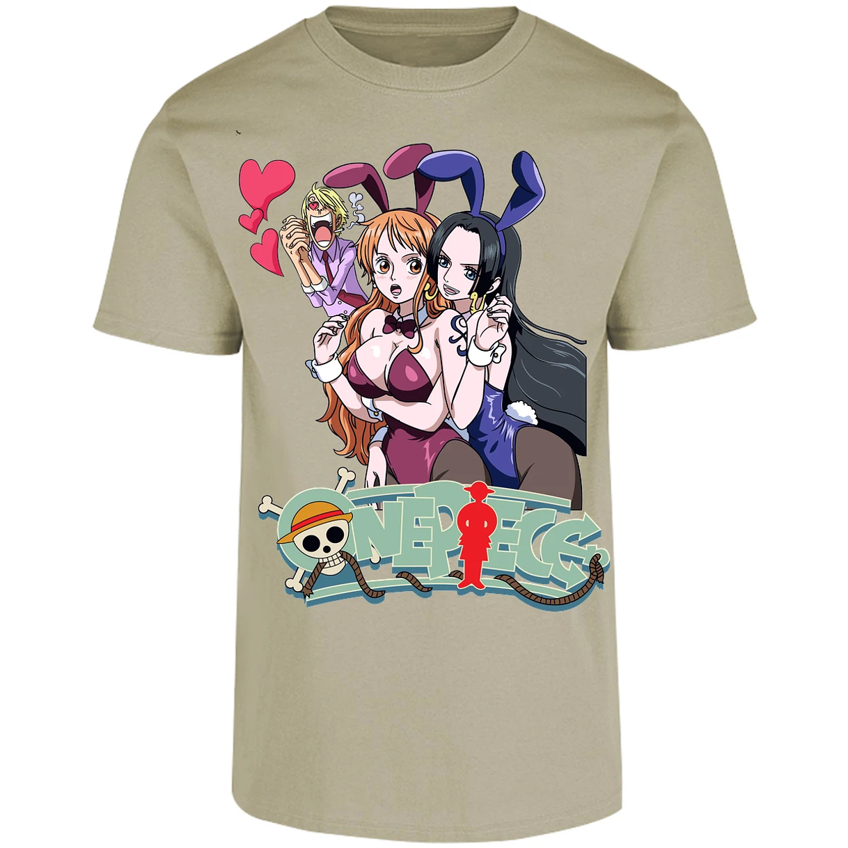 Playera One Piece Nami Y Boa para Adulto 4