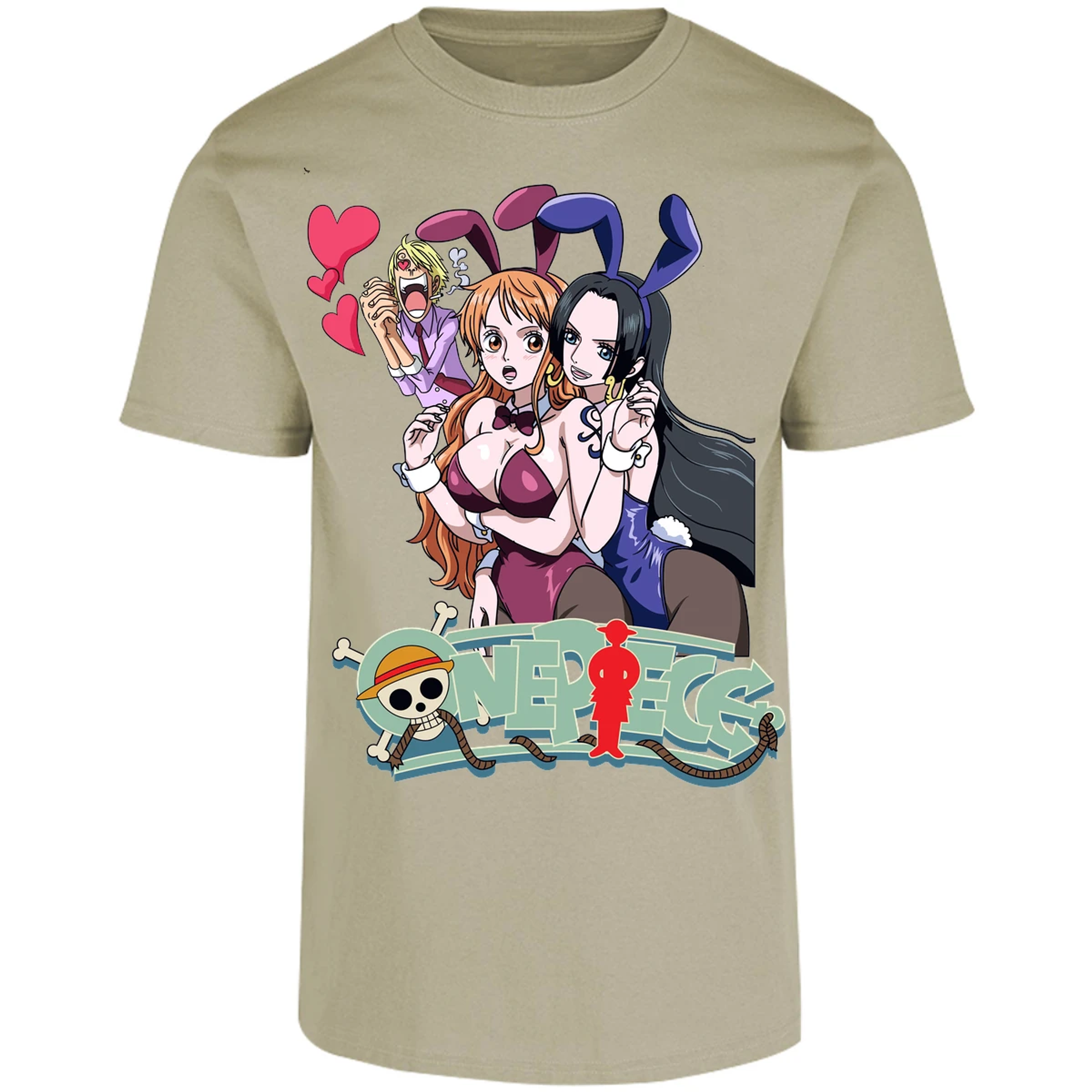 Playera One Piece Nami Y Boa para Adulto 4