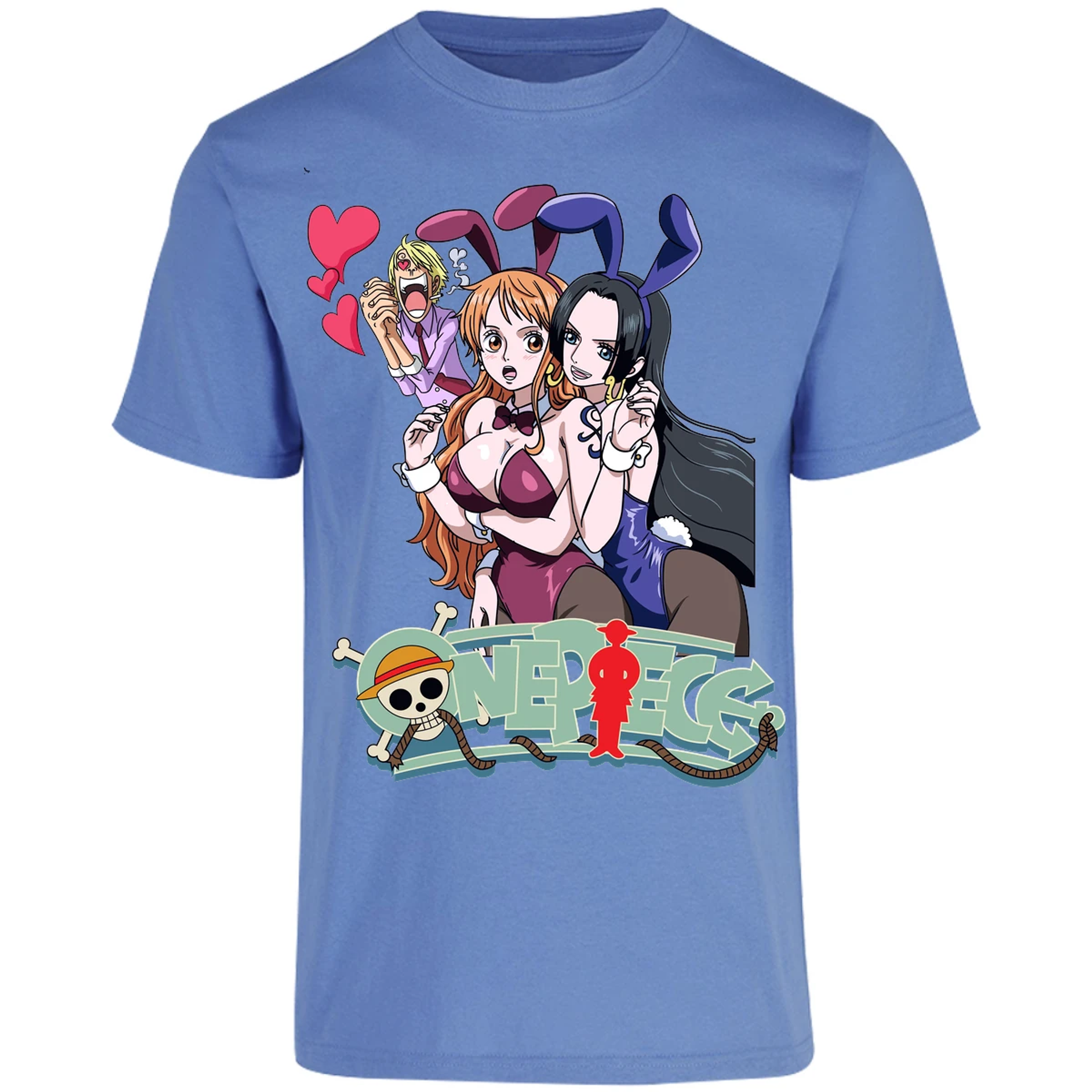 Playera One Piece Nami Y Boa para Adulto 24