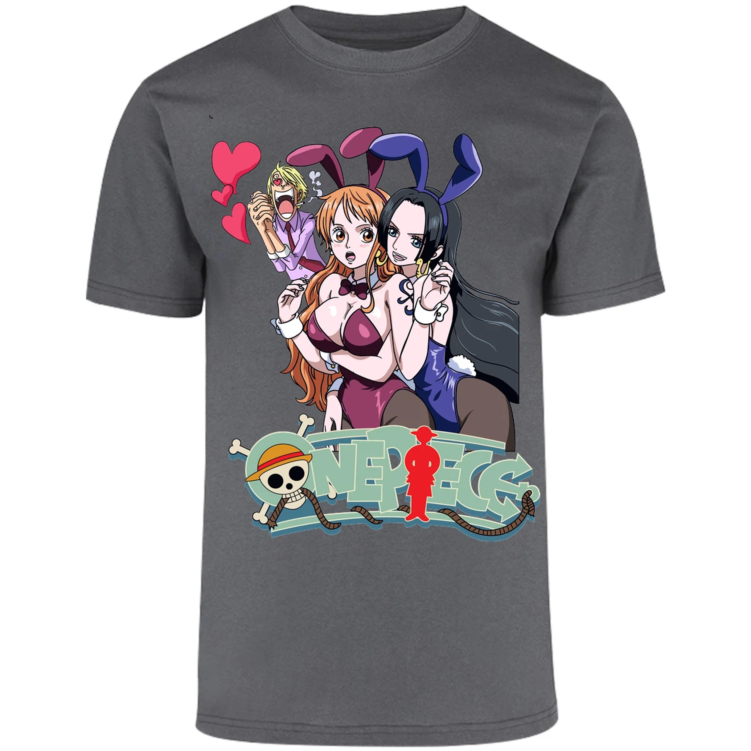 Playera One Piece Nami Y Boa para Adulto 50