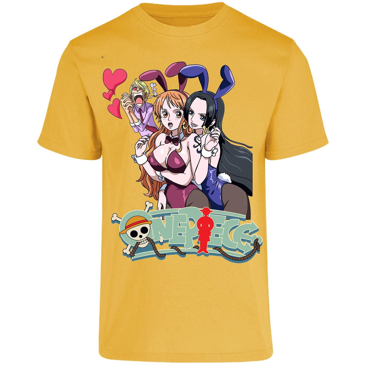 Playera One Piece Nami Y Boa para Adulto 14