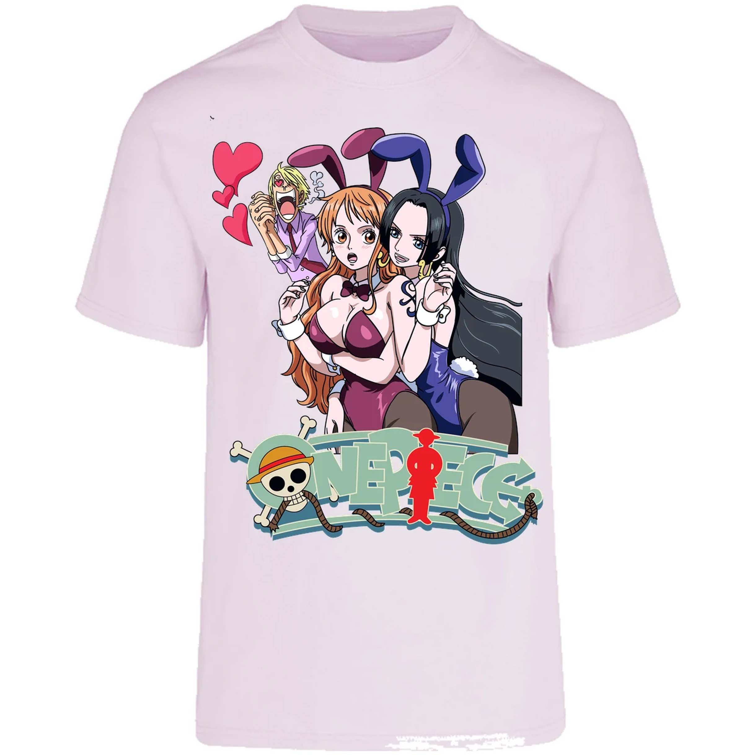 Playera One Piece Nami Y Boa para Adulto 44