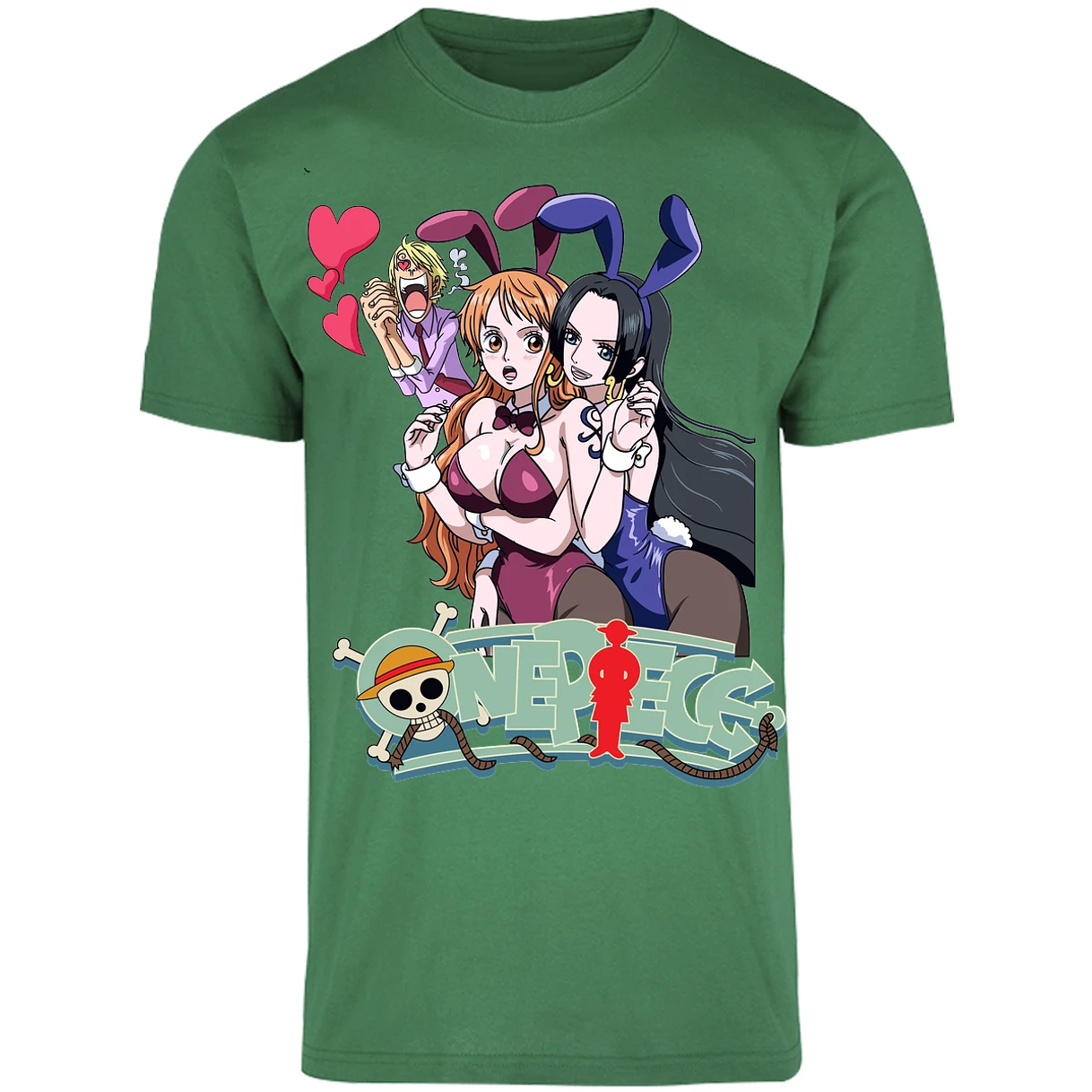 Playera One Piece Nami Y Boa para Adulto 42