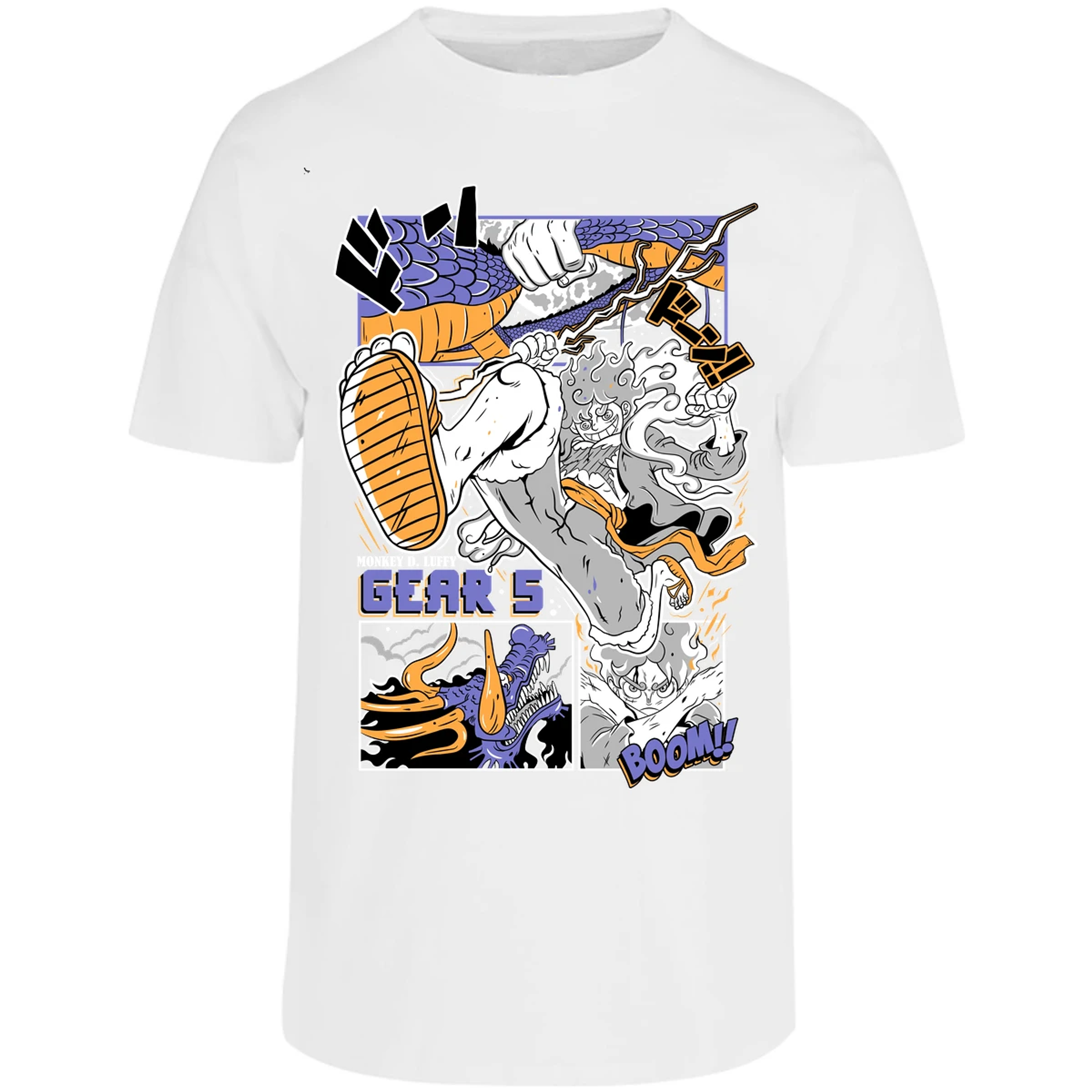 Playera One Piece Luffy Gear5 para Adulto 19