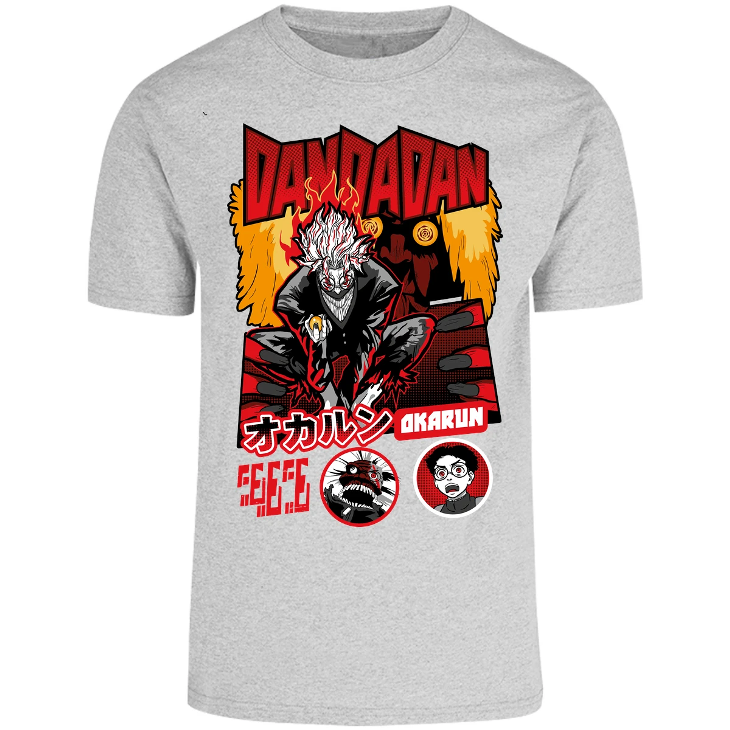 Playera One Piece Okarun X Turboabuela para Adulto 19