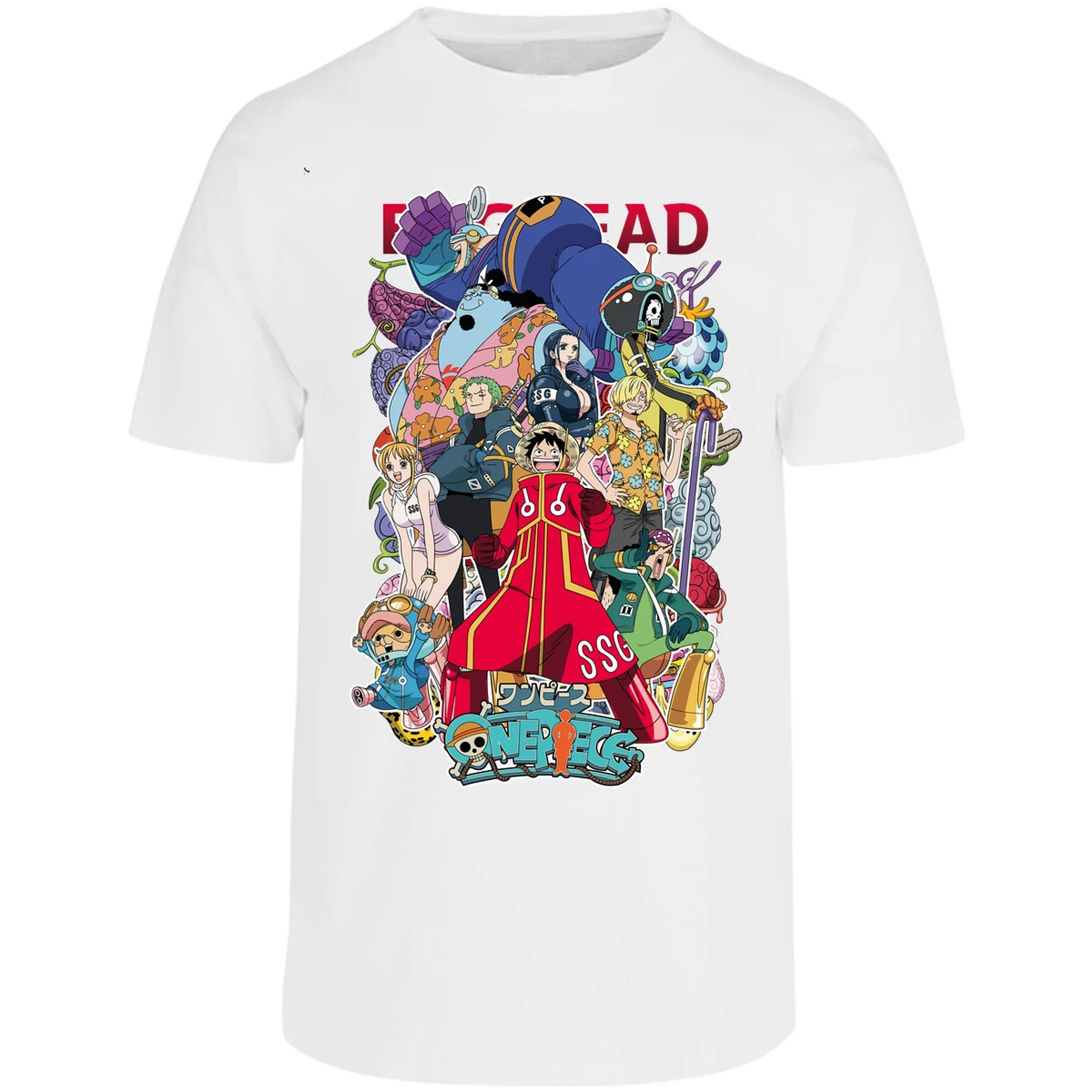 Playera One Piece One Piece Egghead para Adulto 50