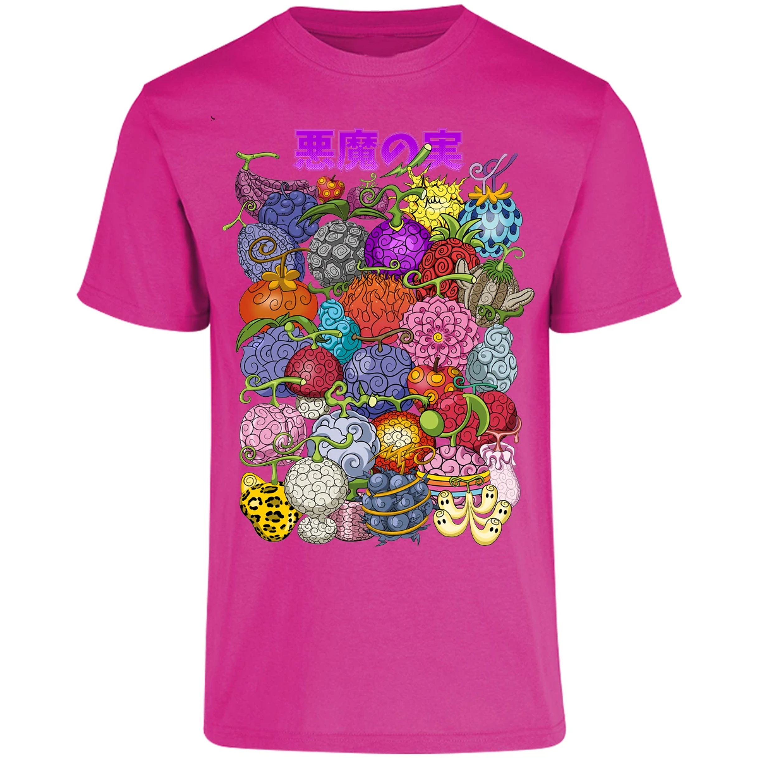 Playera One Piece Frutas Del Diablo para Adulto 46