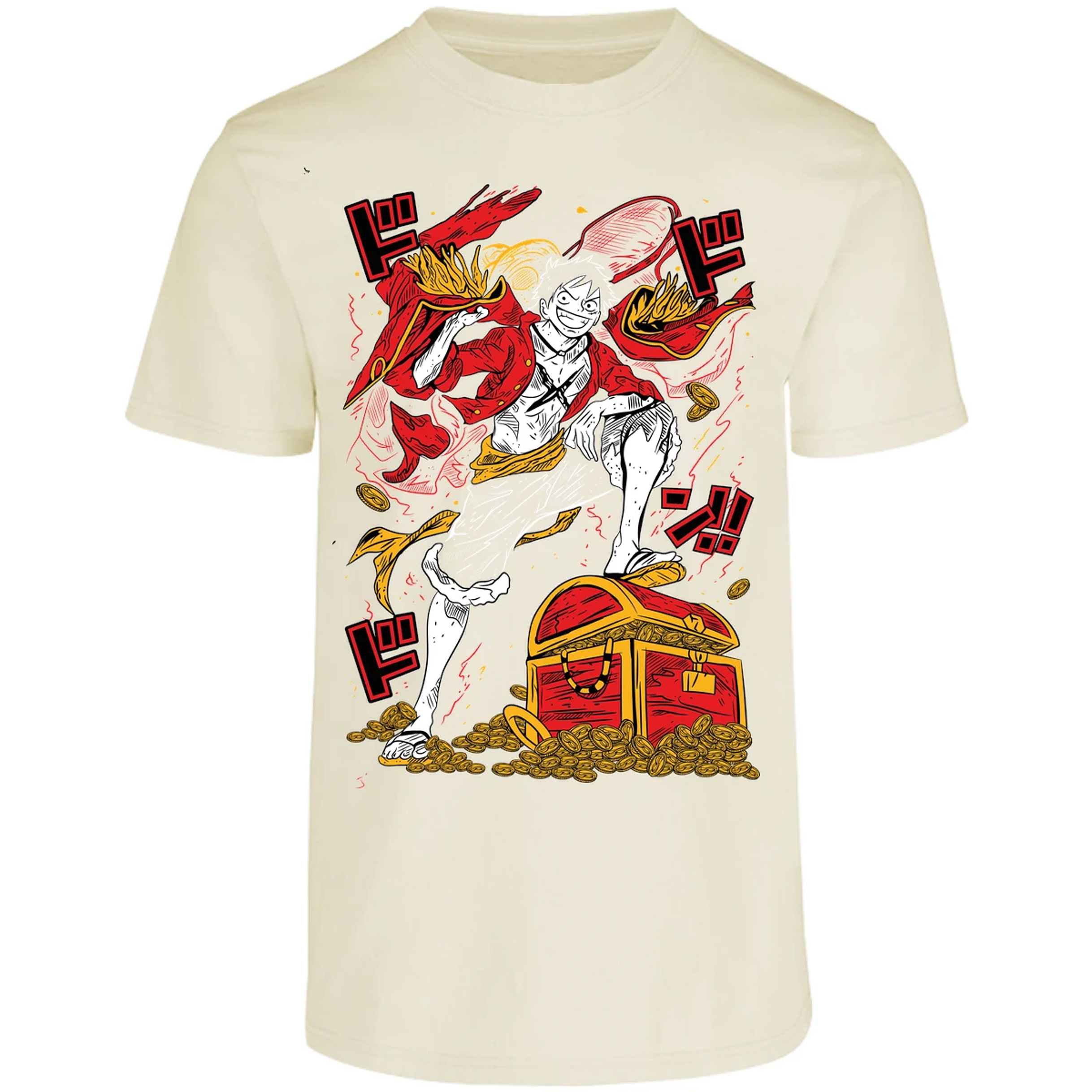 Playera One Piece Luffy Tesoro Anime para Adulto 3
