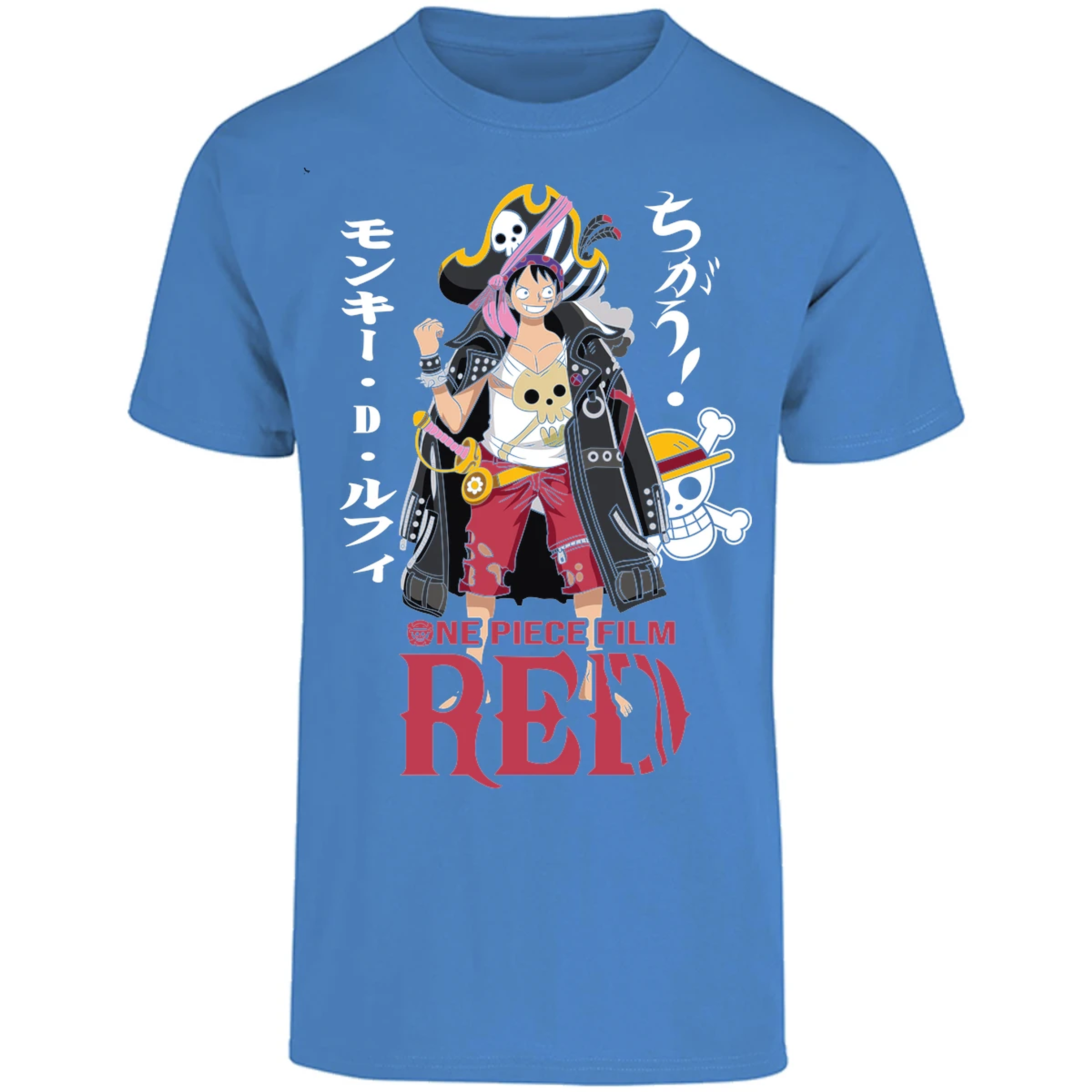 Playera One Piece Luffy Film Red para Adulto 3