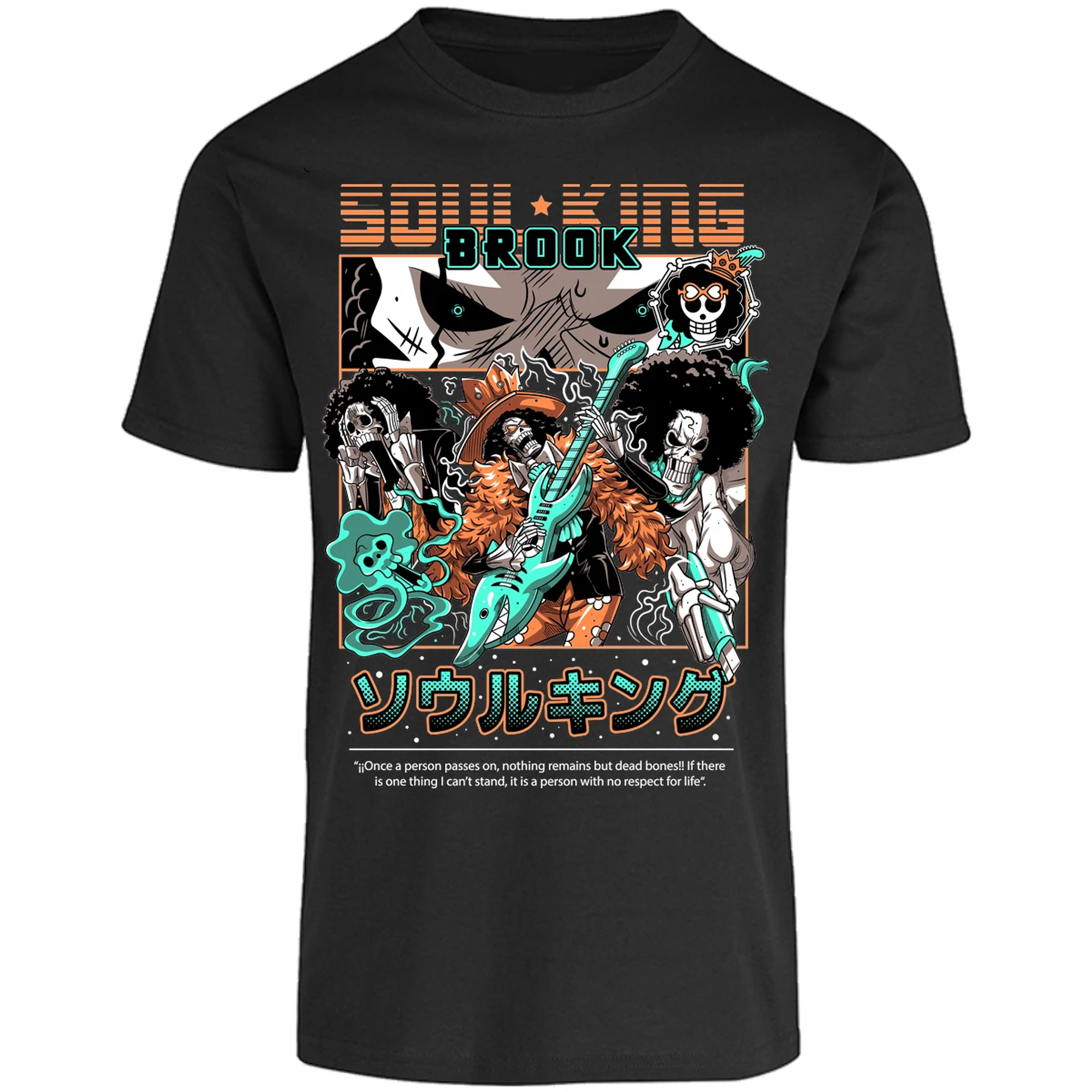 Playera One Piece Brook One Piece para Adulto 3