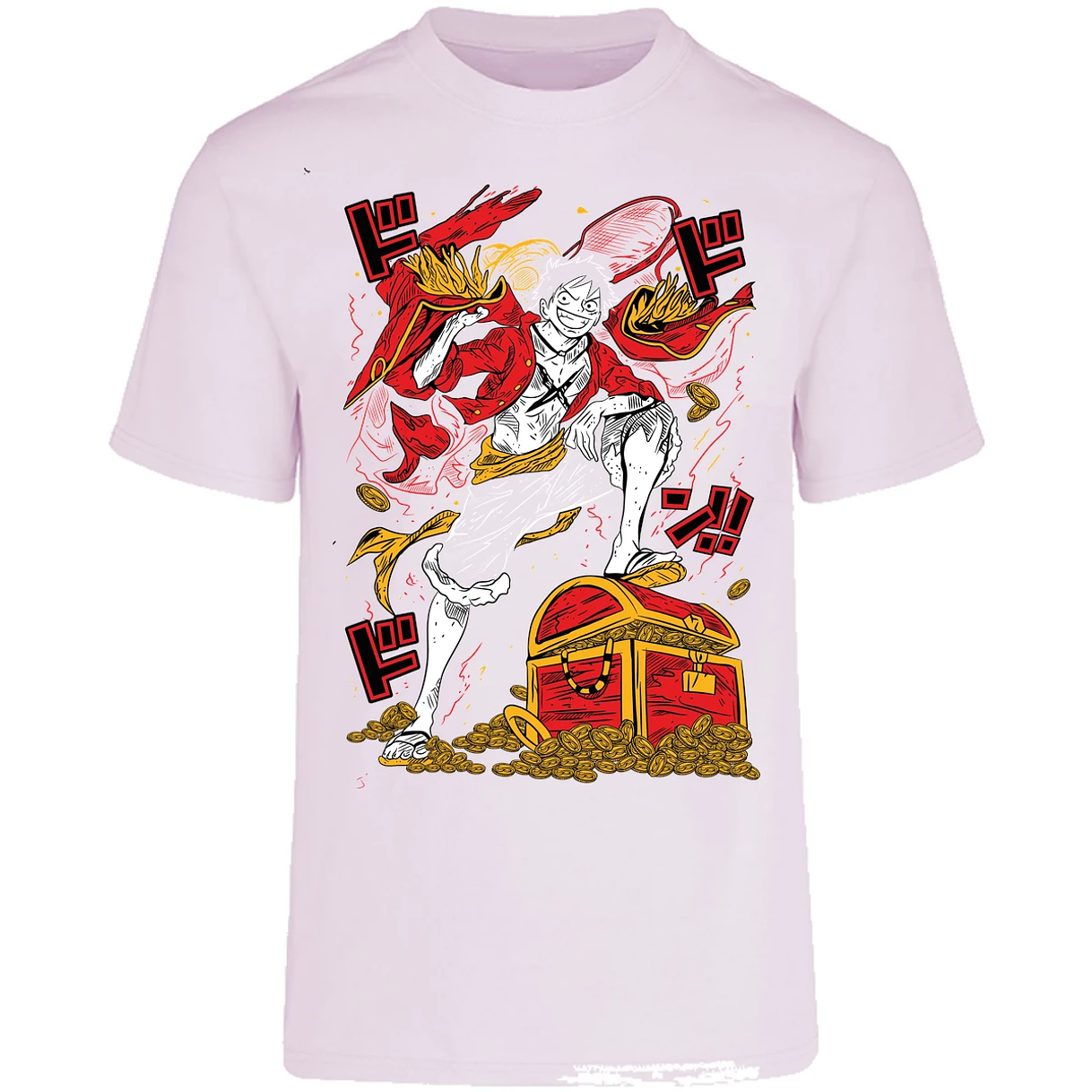 Playera One Piece Luffy Tesoro Anime para Adulto 30