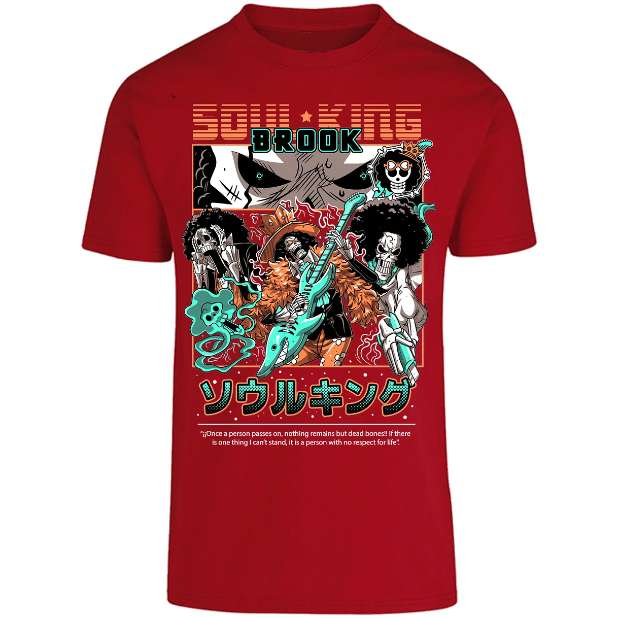 Playera One Piece Brook One Piece para Adulto 21