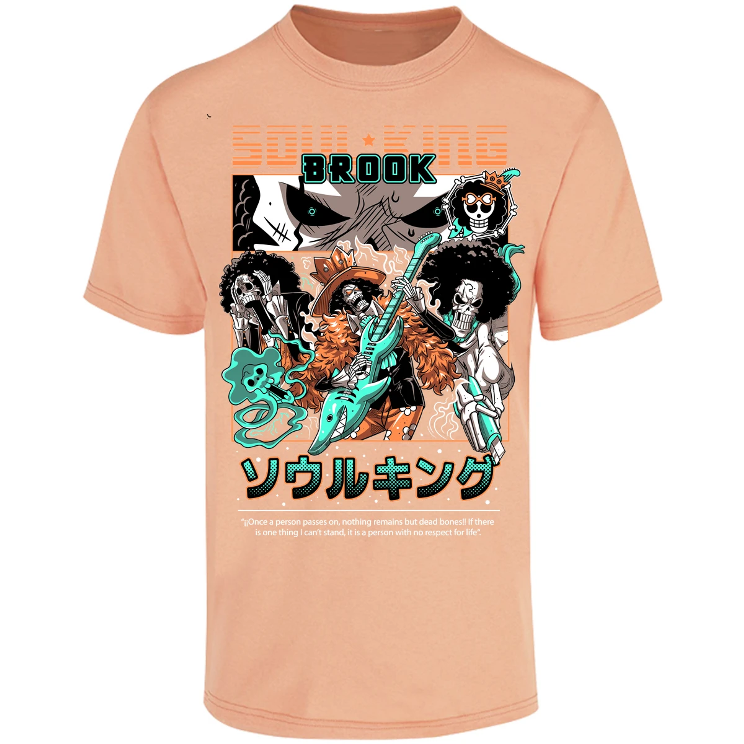 Playera One Piece Brook One Piece para Adulto 5