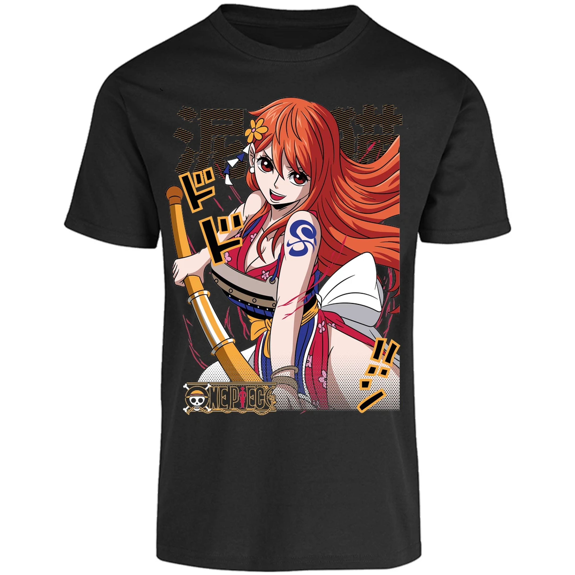 Playera One Piece Nami Anime para Adulto 18