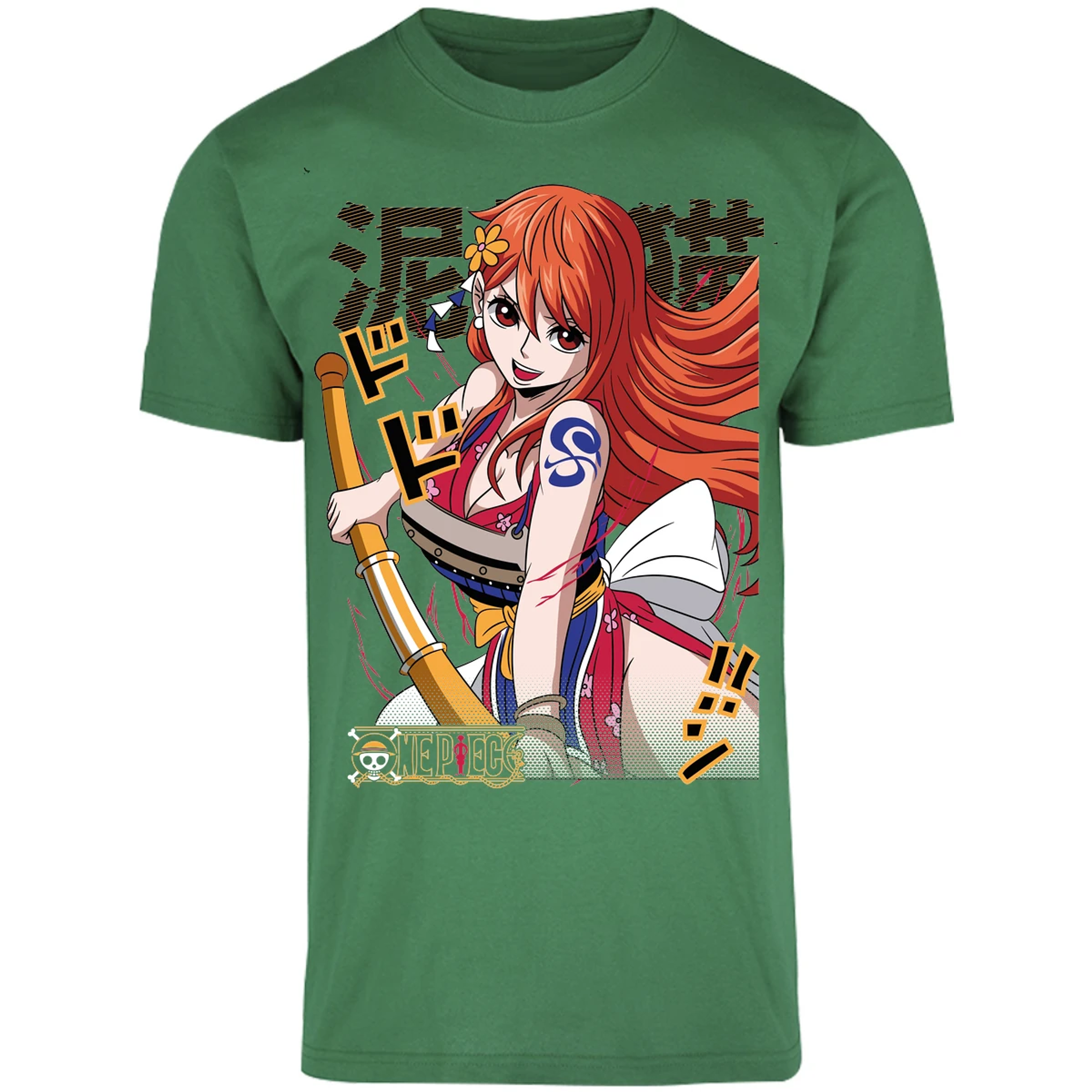 Playera One Piece Nami Anime para Adulto 4