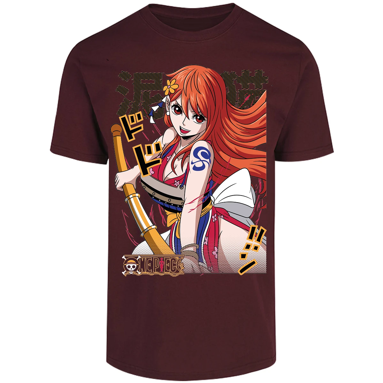 Playera One Piece Nami Anime para Adulto 12