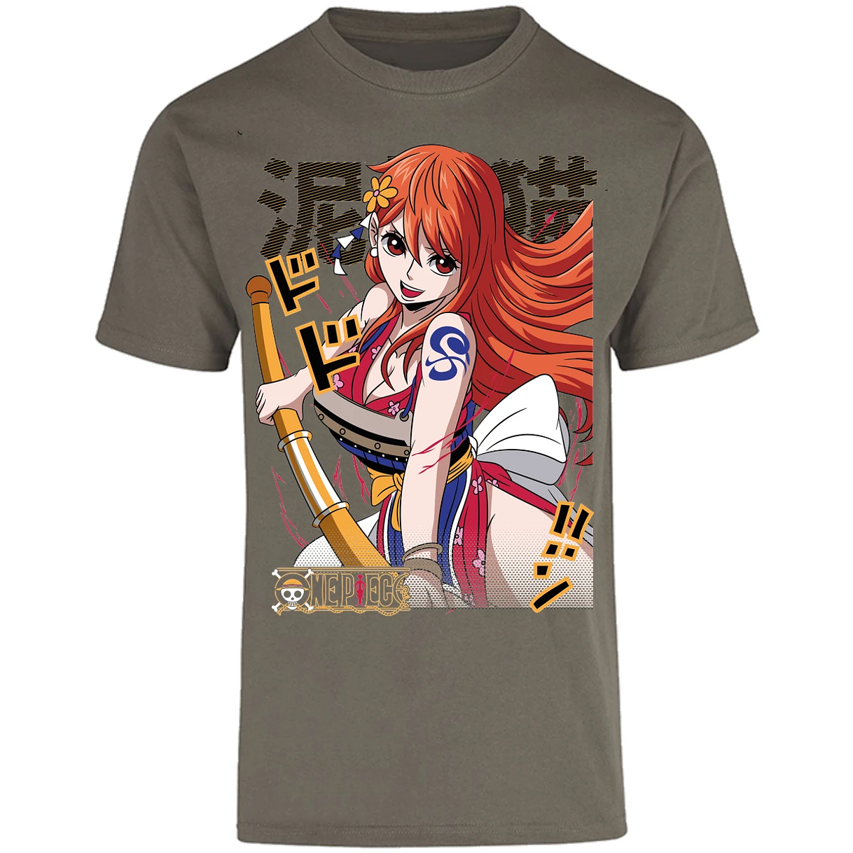 Playera One Piece Nami Anime para Adulto 16