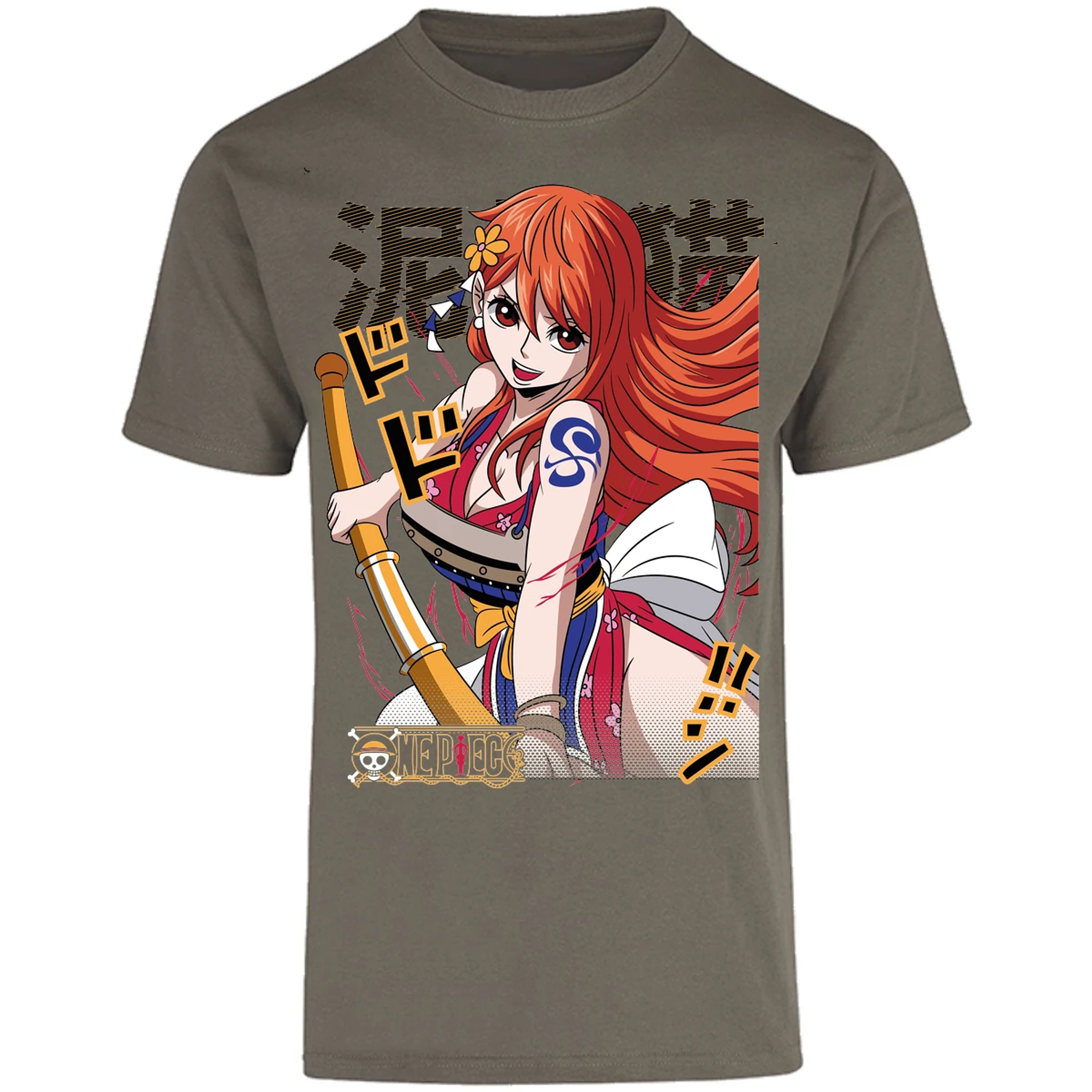Playera One Piece Nami Anime para Adulto 16