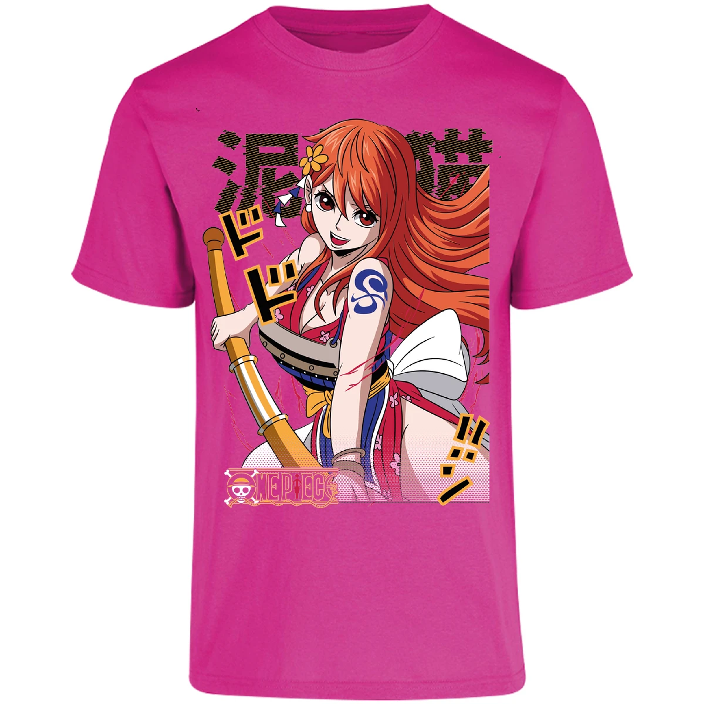 Playera One Piece Nami Anime para Adulto 25